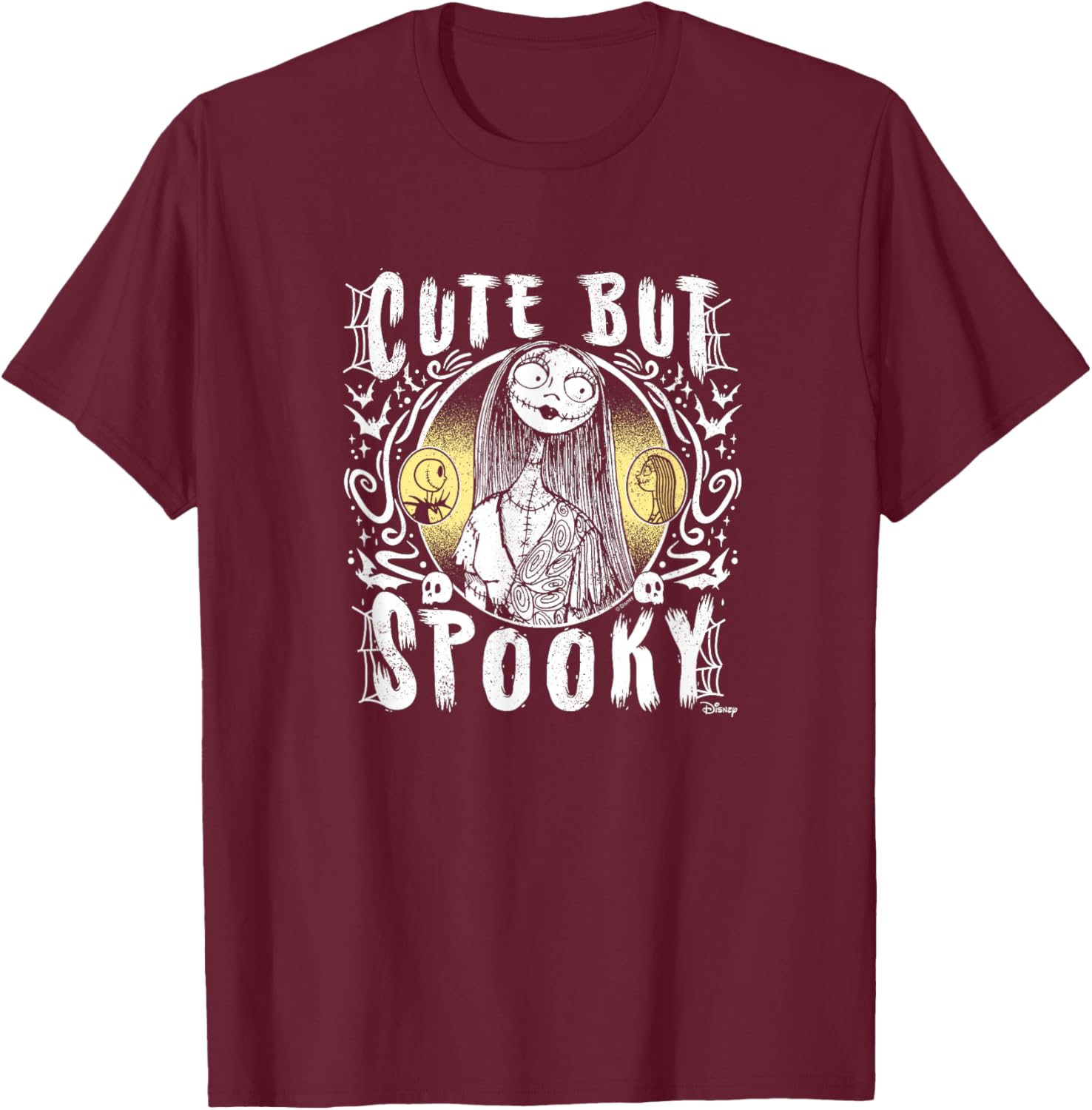 Cute Spooky Sally T-Shirt from Nightmare Before Christmas for Fans - 7