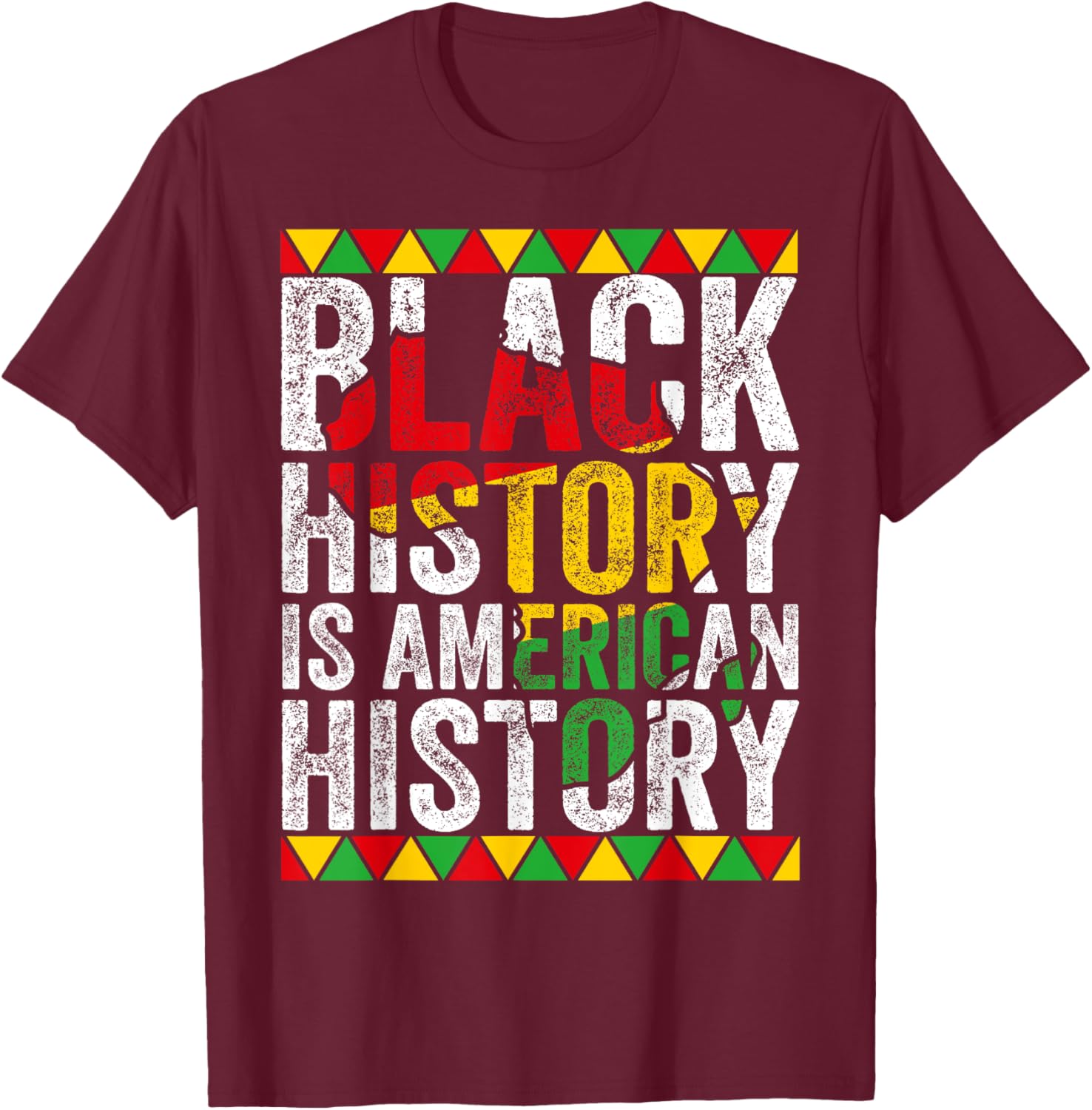 Patriotic Black History is American History African American T-Shirt - 3
