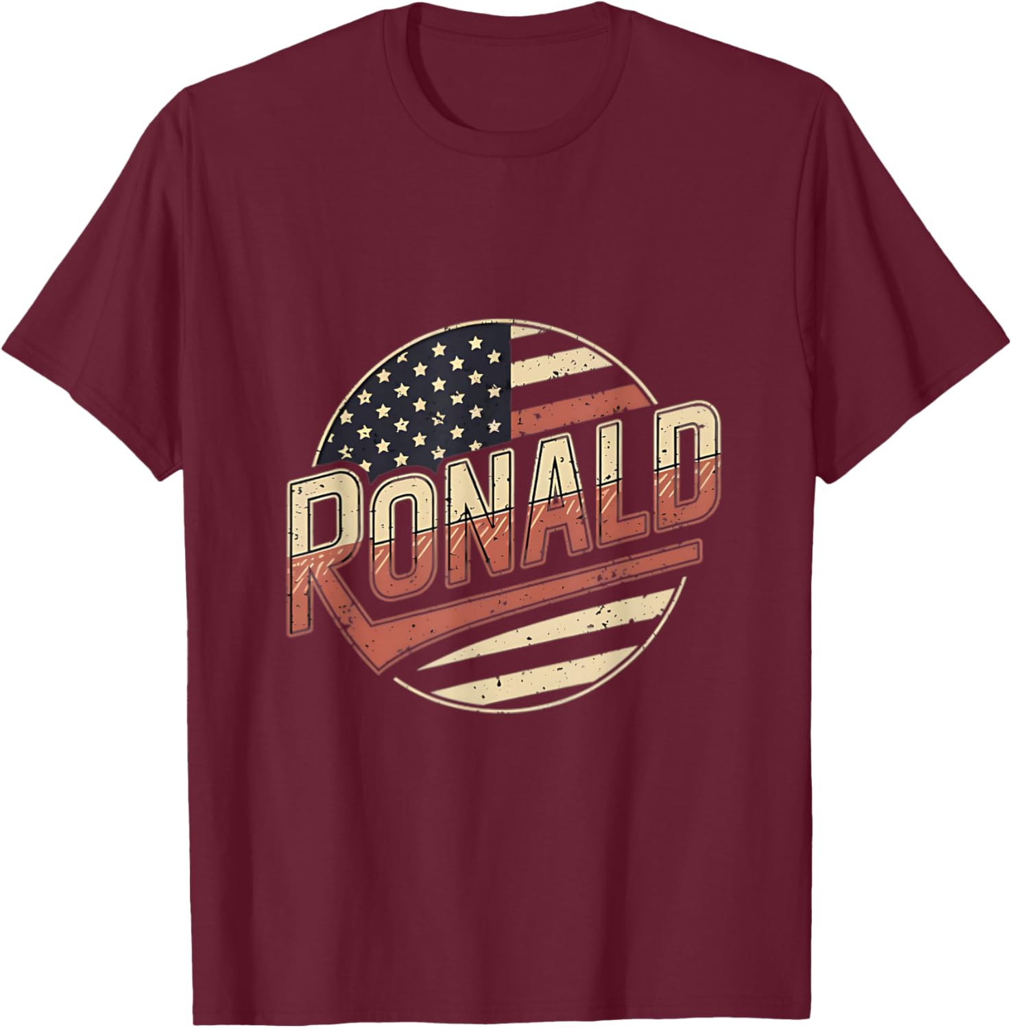 Personalized Ronald Patriot T-Shirt with USA Flag Design for Fans - 7