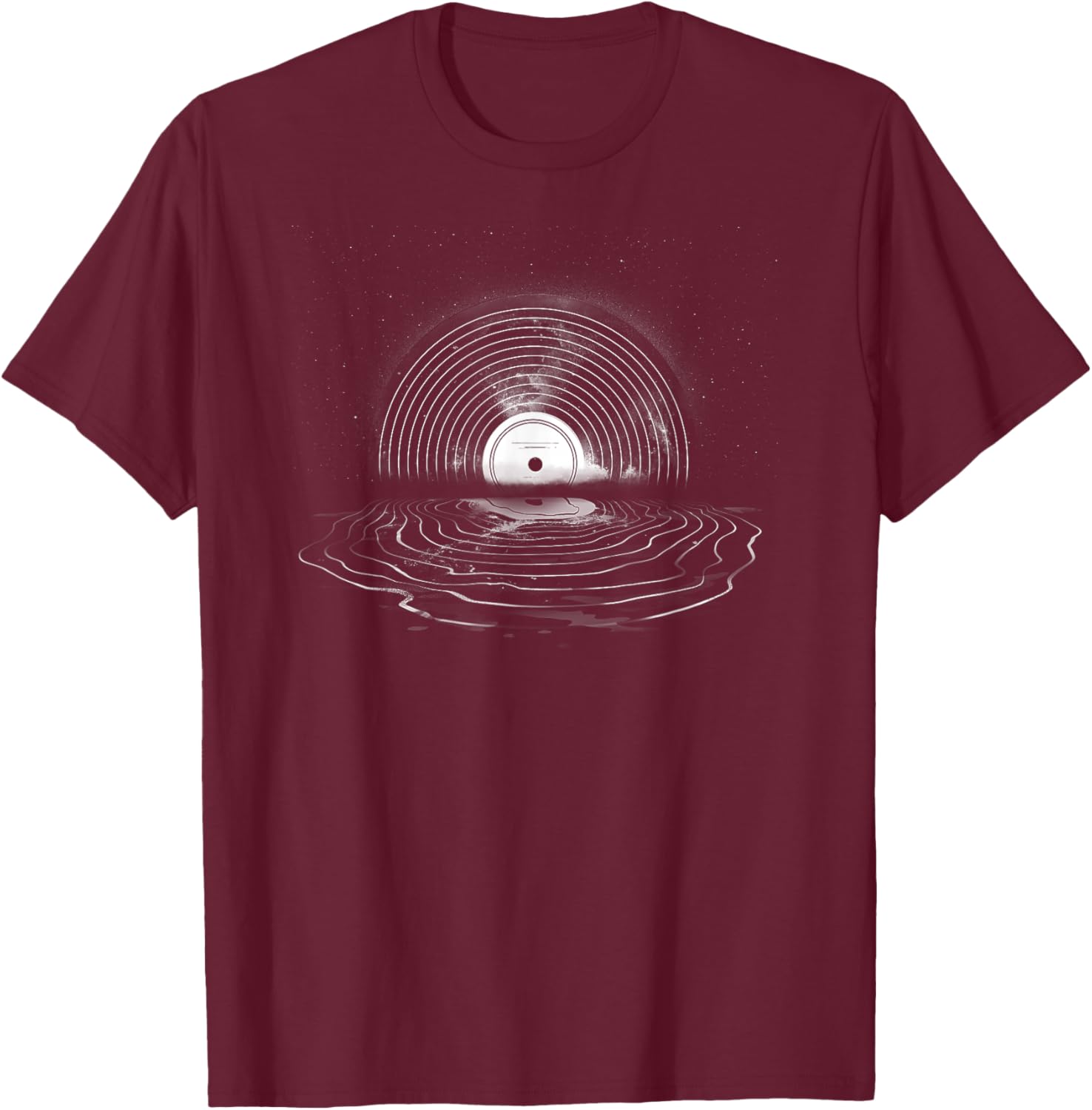 Vinyl Moon T-Shirt for Music Lovers - Perfect for Record Collectors - 3