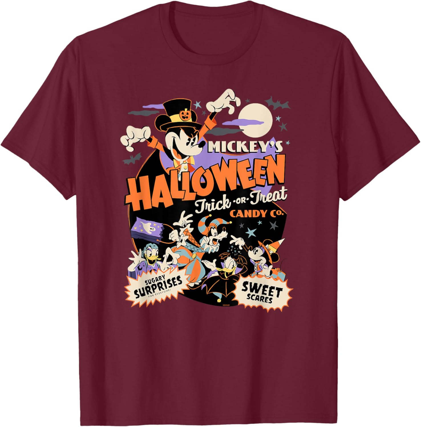 Disney Mickey Halloween Trick or Treat Candy Co T-Shirt for Kids - 10