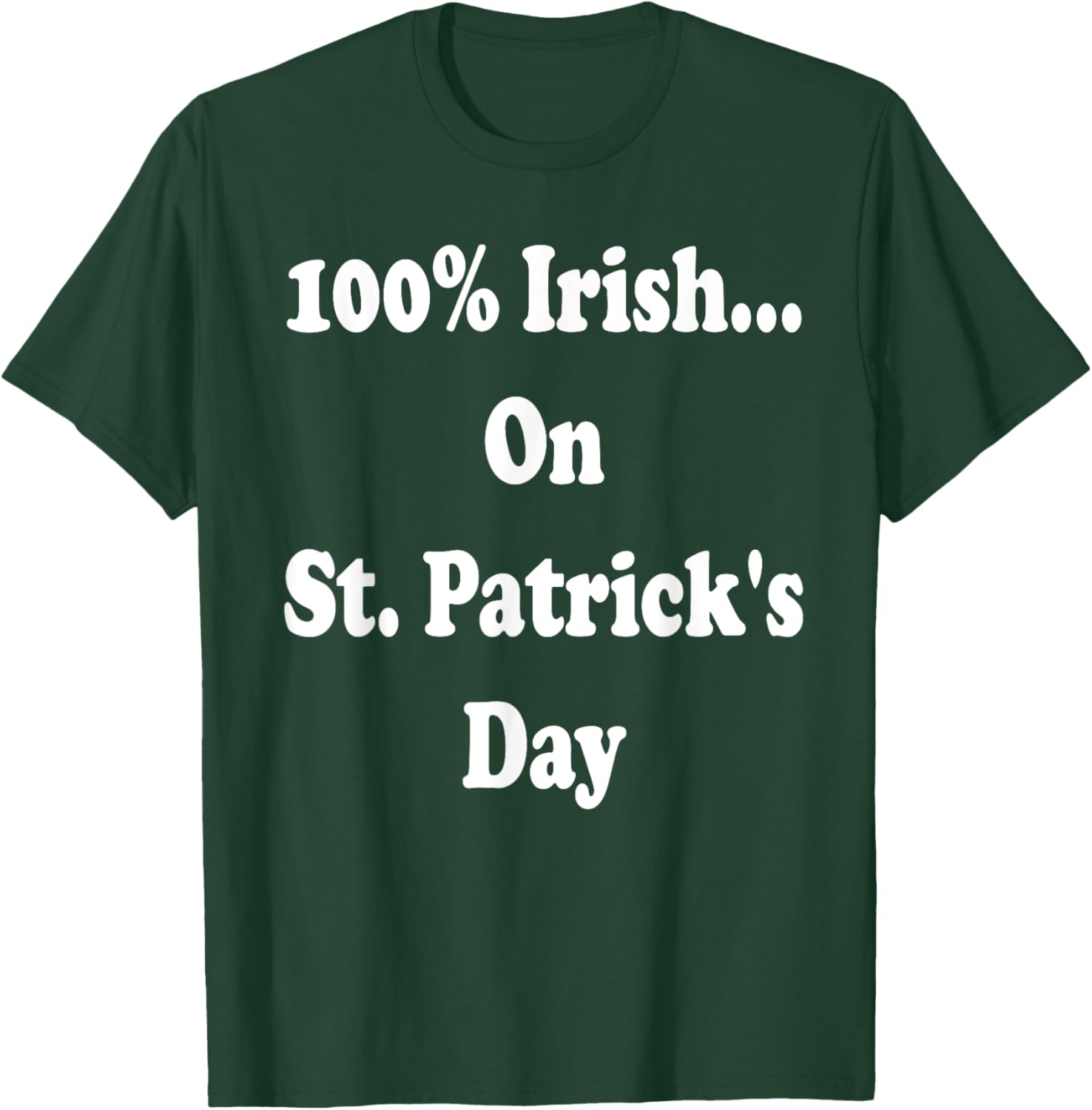 100 Percent Irish St. Patrick's Day T-Shirt for Festive Celebrations - 4