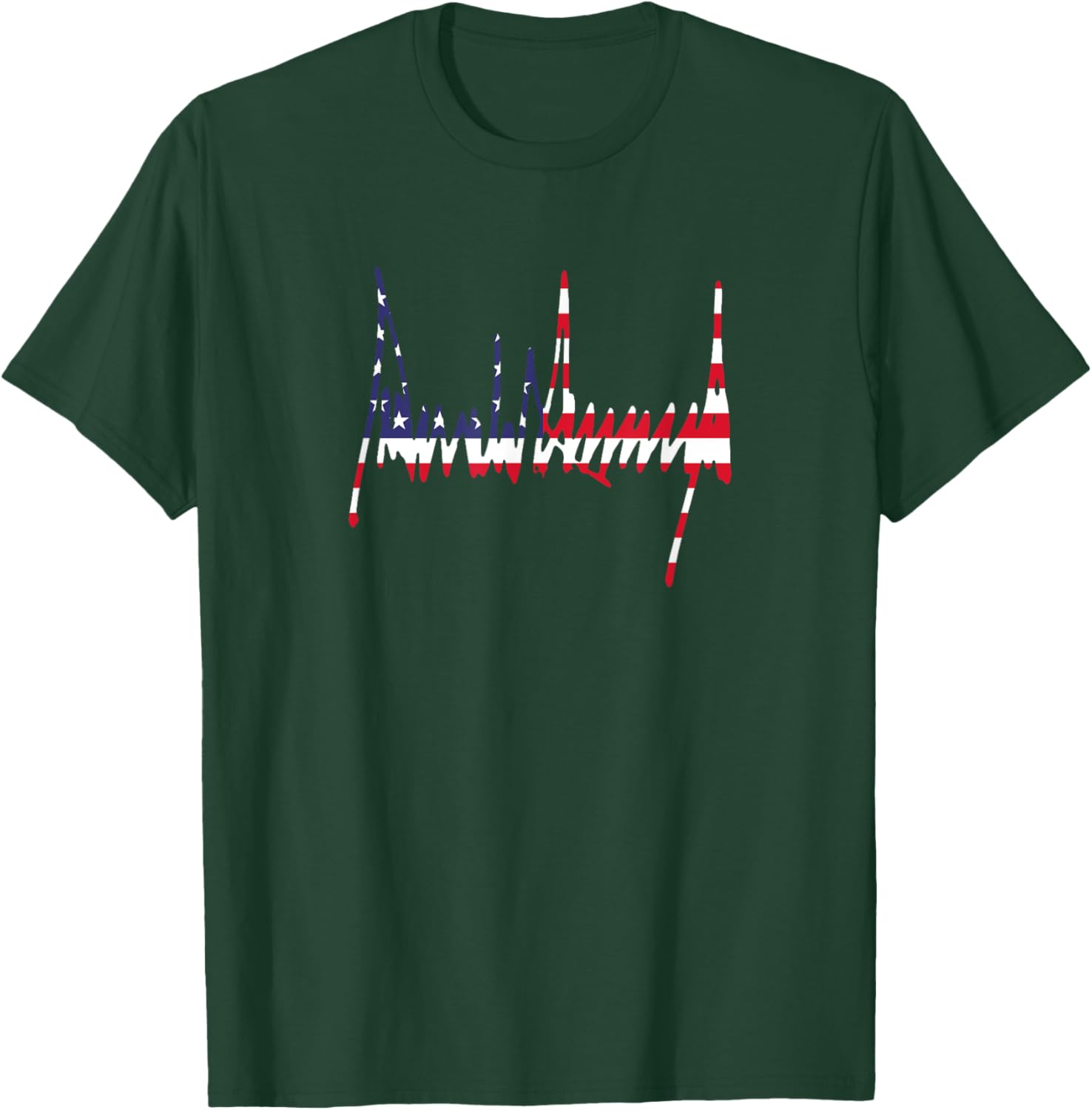 Signature US Flag Number 47 Jersey T-Shirt for 4th of July Celebration - 19