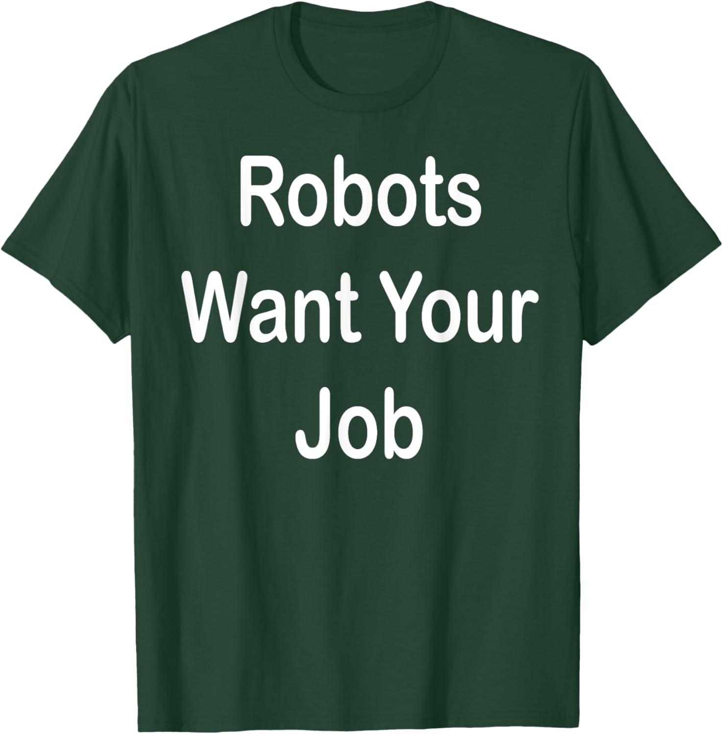 Robots Want Your Job Funny Graphic T-Shirt for Tech Lovers - 2