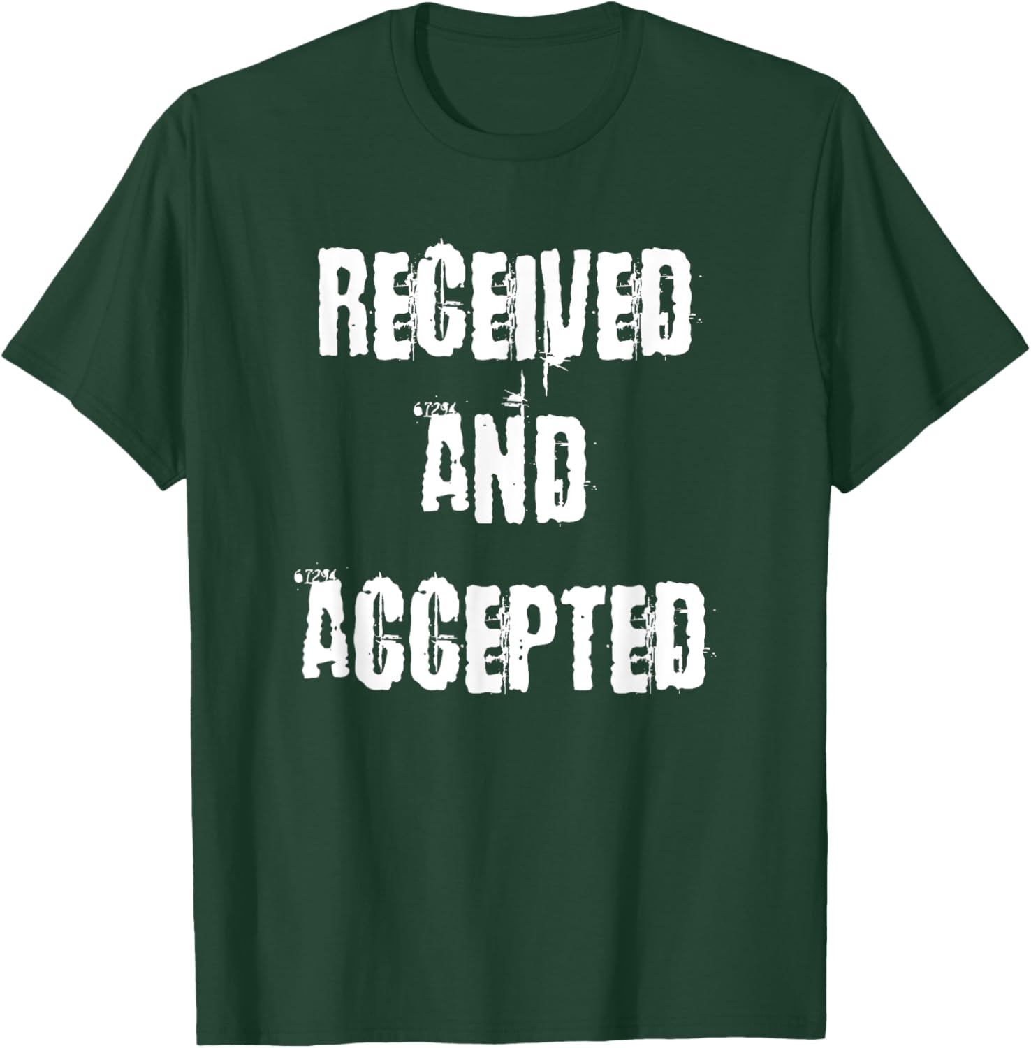 Unique Received and Accepted T-Shirt for Trendy Casual Style - 8