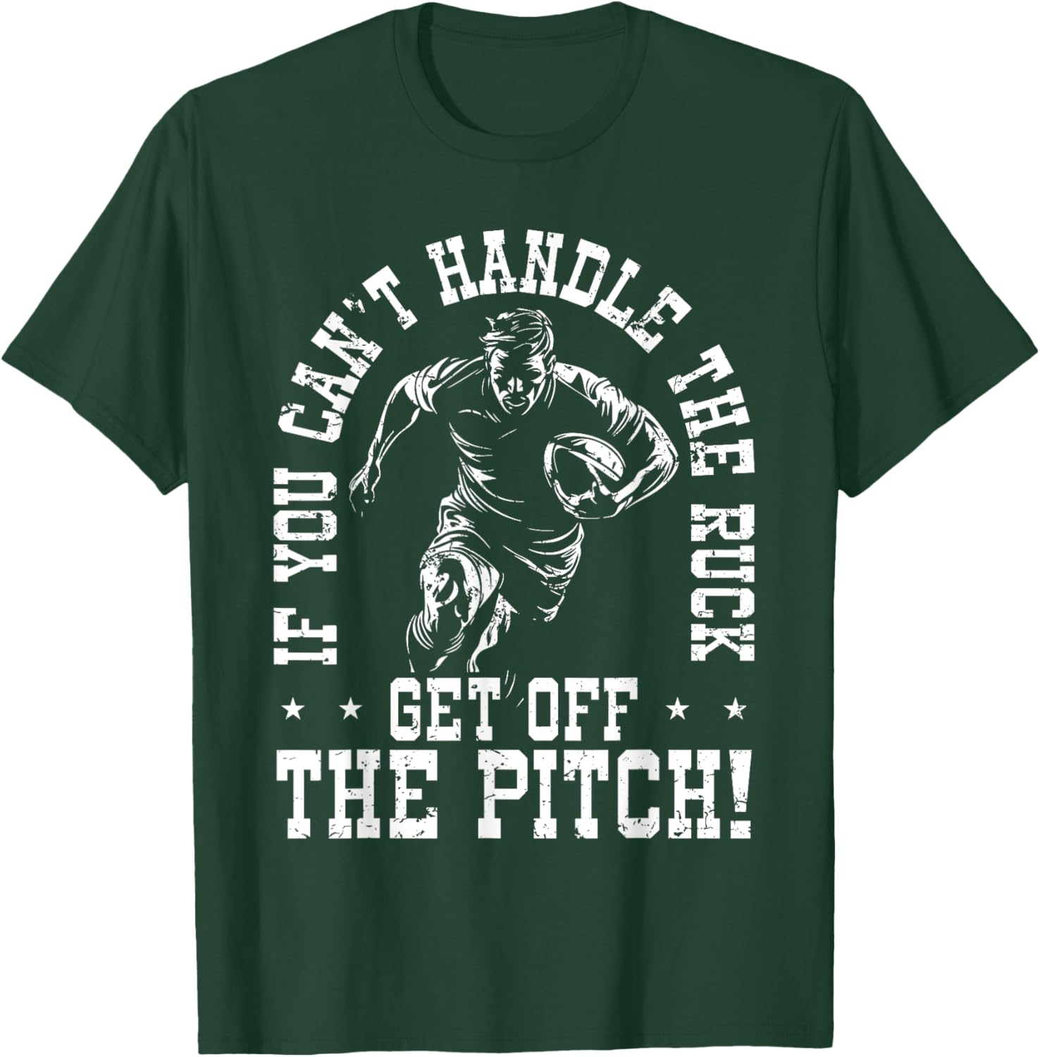 Rugby Player Get Off The Pitch Men's T-Shirt for Sports Enthusiasts - 9