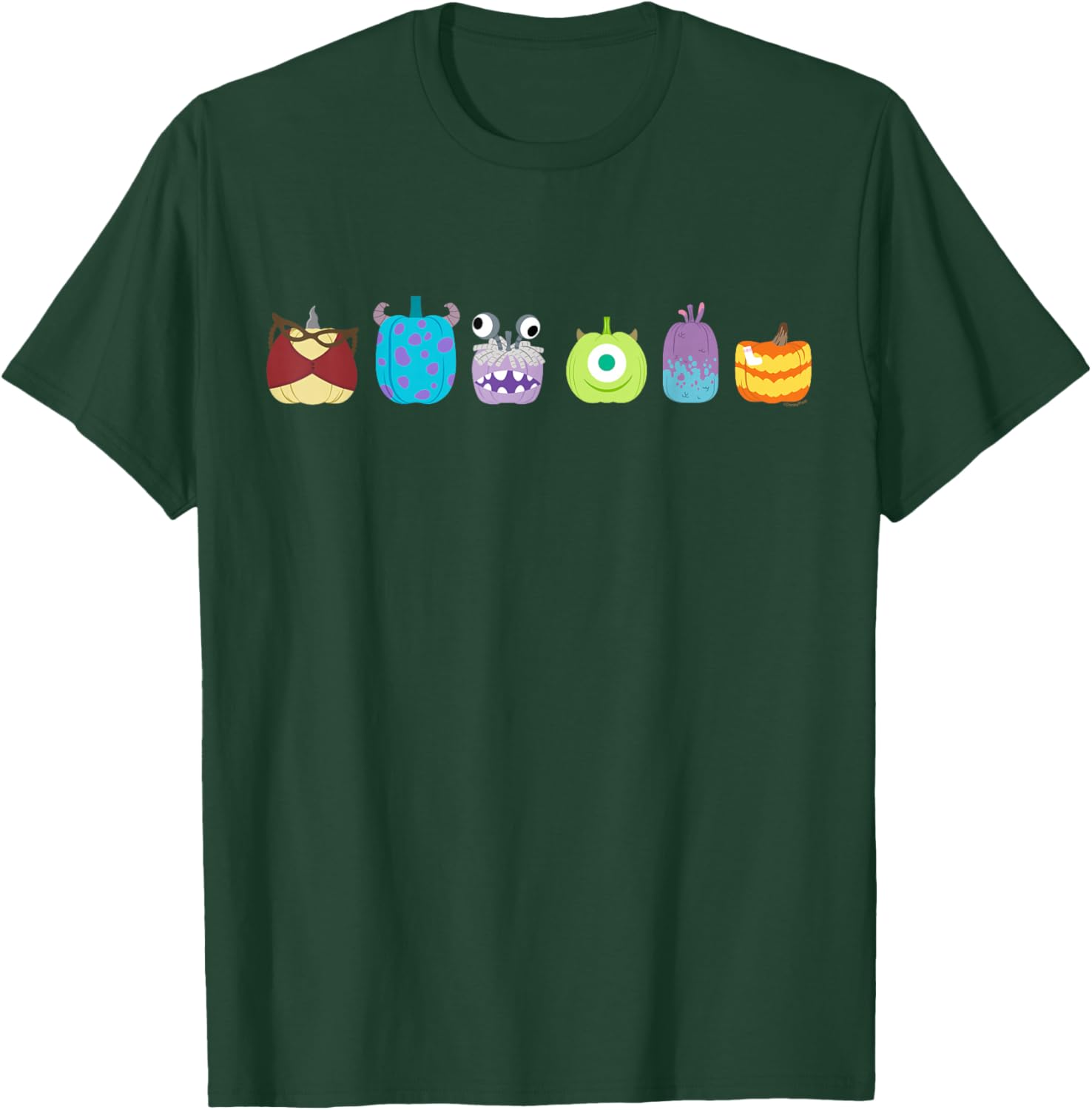Monsters Inc Halloween Pumpkin T-Shirt for Kids and Adults Fun Apparel - 3