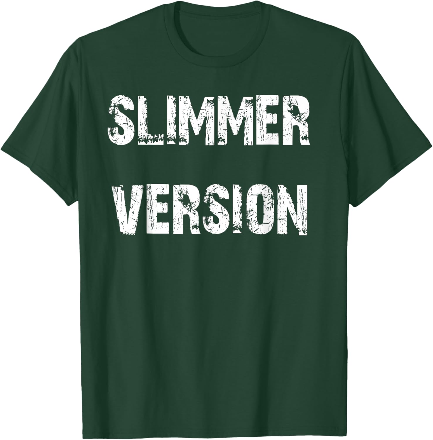 Slimmer Version Weight Loss Success T-Shirt for Motivated Fitness Fans - 13