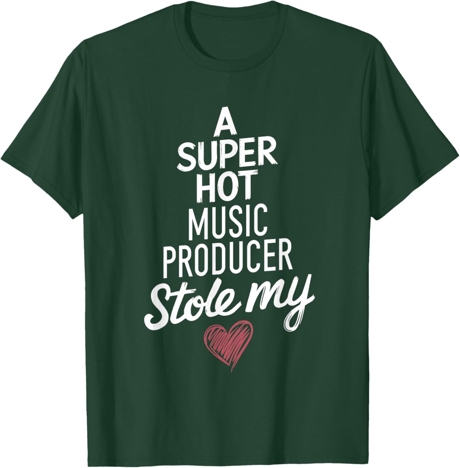 Super Hot Music Producer Stole My Heart Valentine's Day T-Shirt - 15