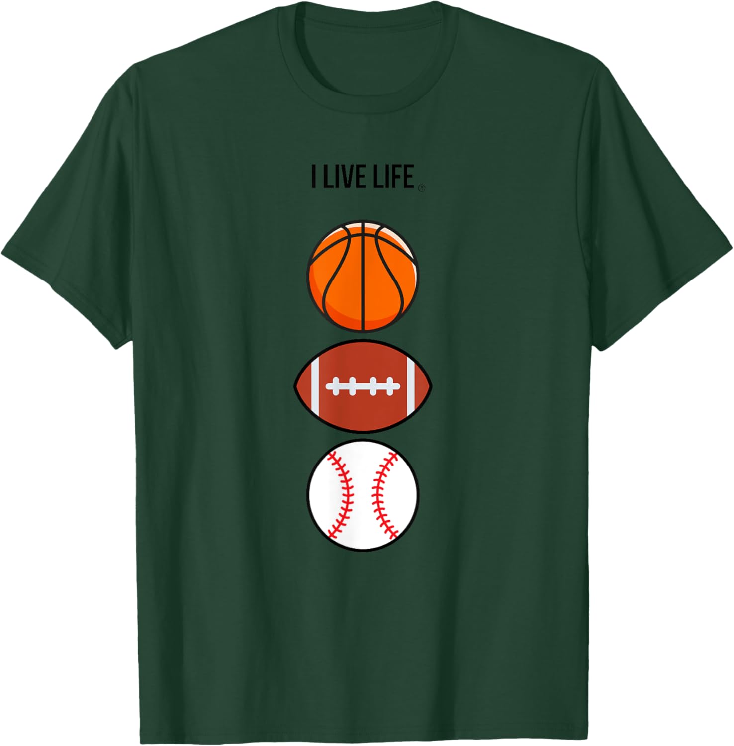 Ultimate Sports Fan T-Shirt for Basketball Football Baseball Lovers - 13