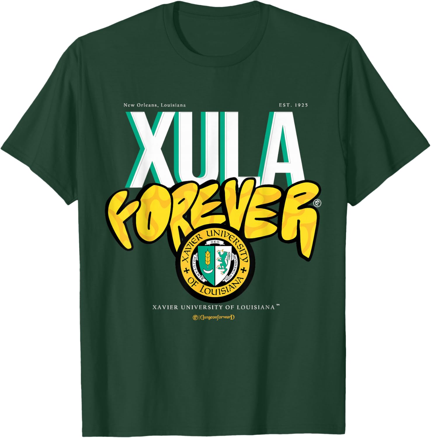 Xavier University of Louisiana Forever T-Shirt - Stylish Yard Essentials - 2