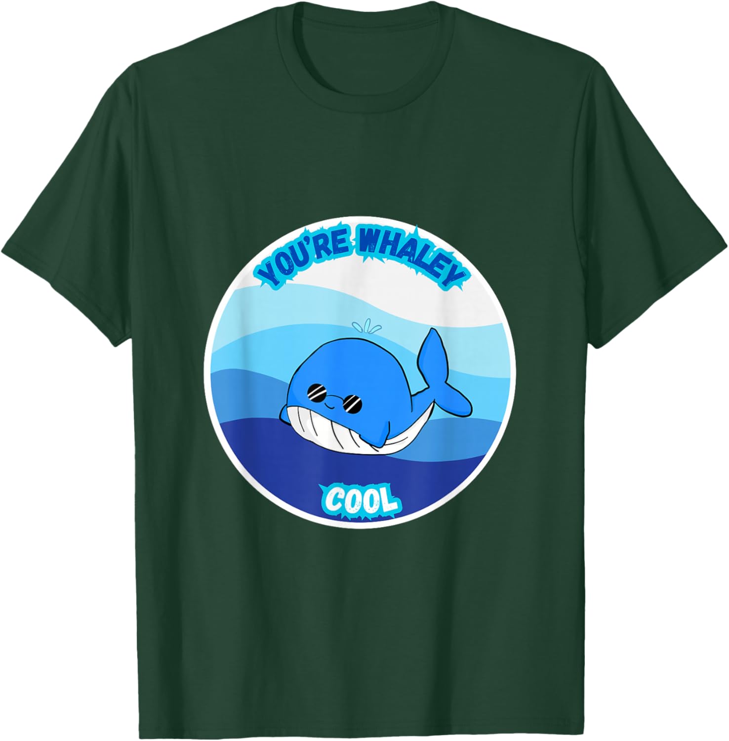 Whaley Cool Whale Graphic Tee Perfect for Ocean Lovers and Casual Wear - 12