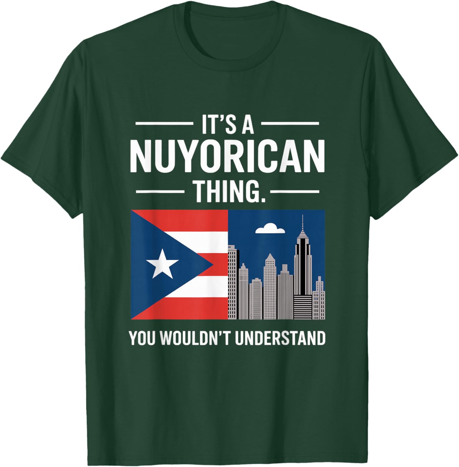 Nuyorican Puerto Rico Boricua New York T-Shirt for Proud Locals - 15