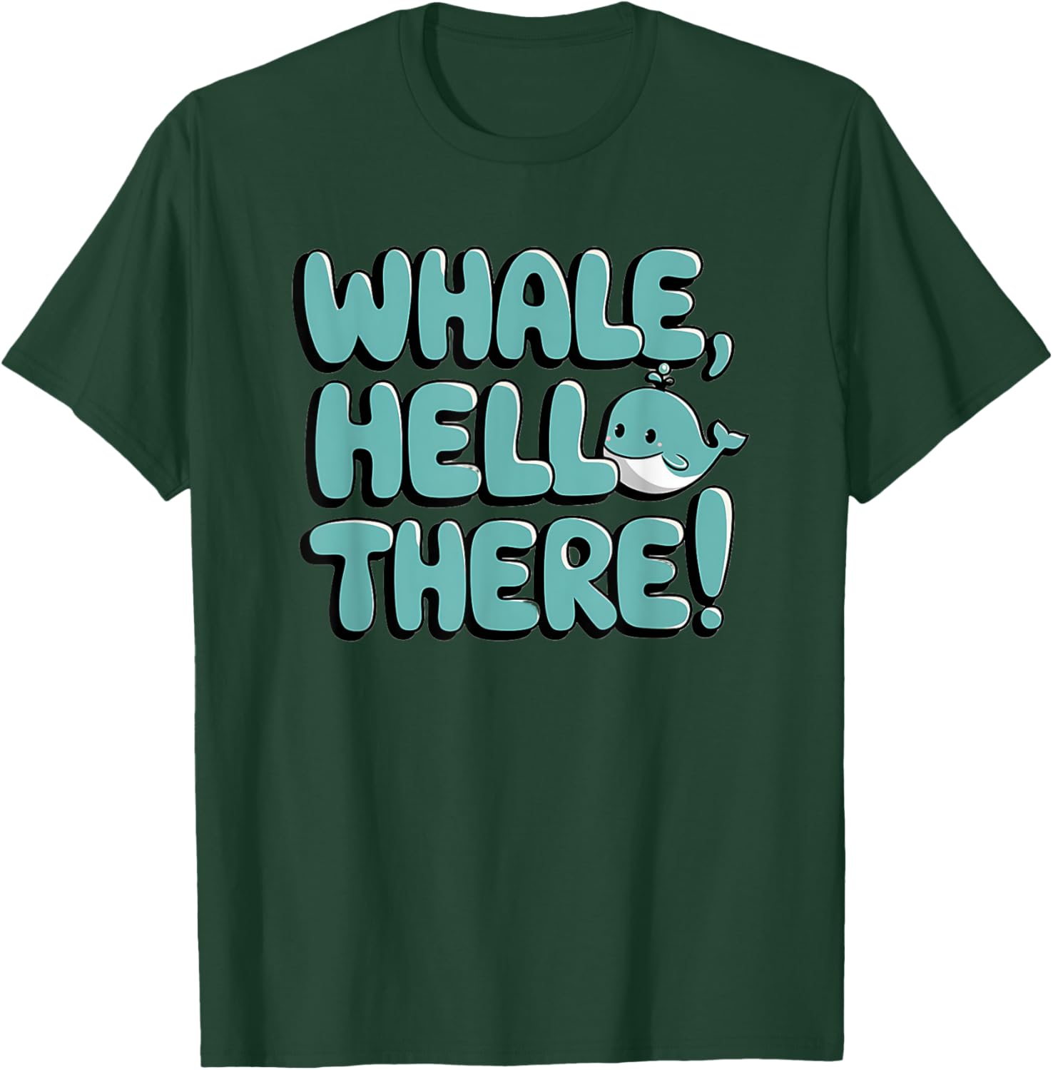 Whale Hello There Cute Ocean Pun T-Shirt for Animal Lovers - 28