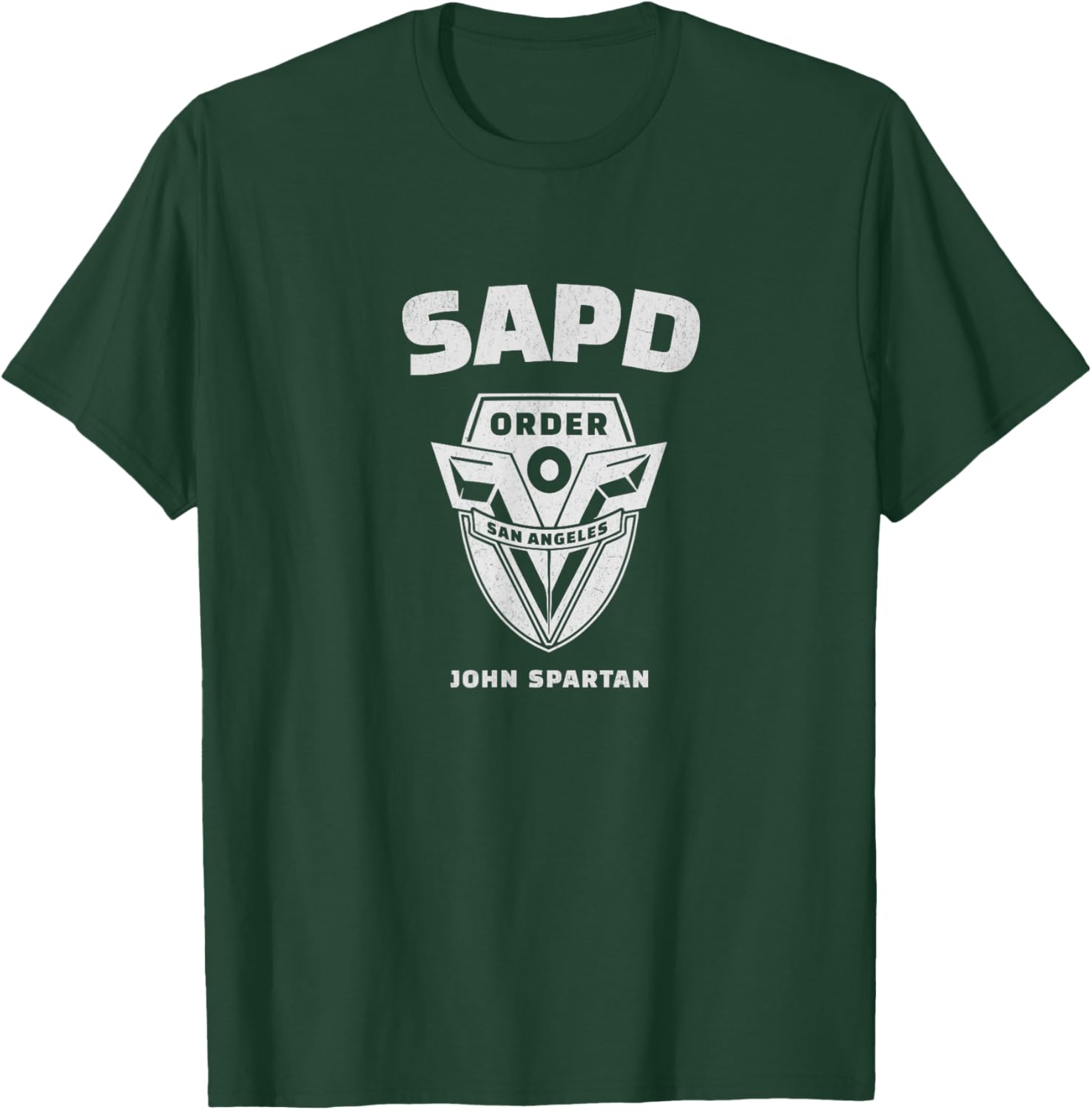 Vintage San Angeles Police Department Demolition T-Shirt for Fans - 3