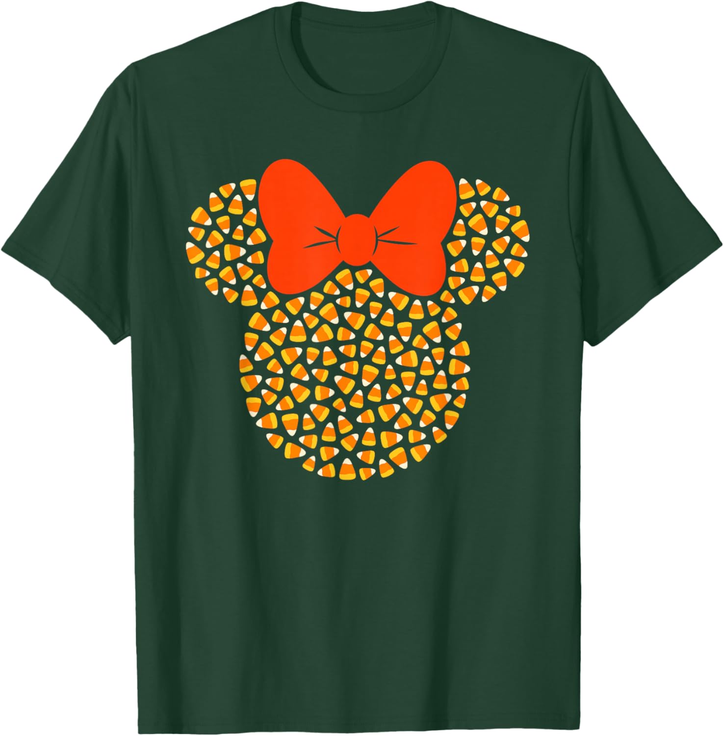 Disney Minnie Mouse Candy Corn Halloween T-Shirt for Fun Fall Celebrations - 12