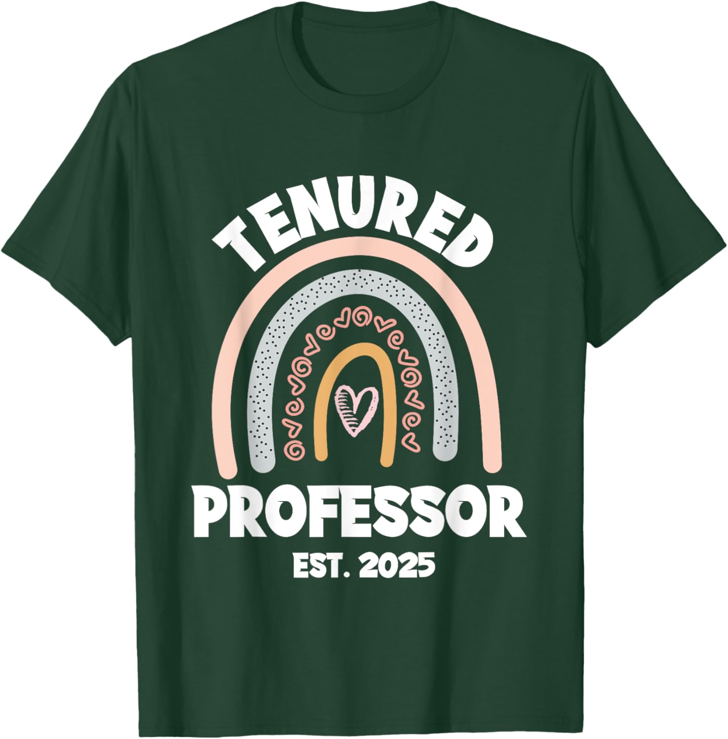 Tenured Professor 2025 Women in Academia T-Shirt for Educators - 4