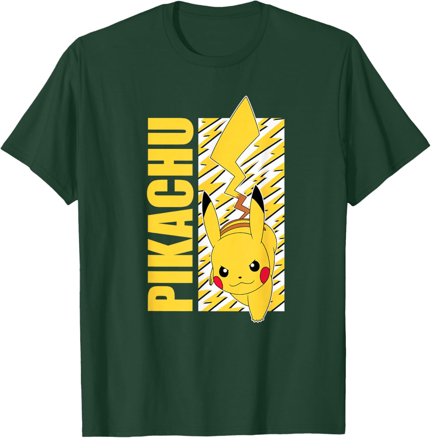 Pikachu Lightning Bolts T-Shirt for Pokémon Fans - Fun and Stylish Apparel - 3