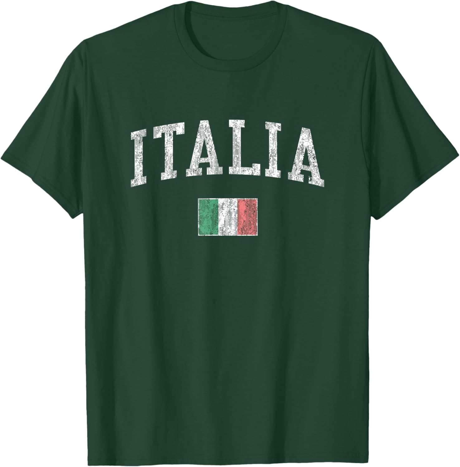 Vintage Italy T-Shirt with Italian Flag for Sports Fans and Travelers - 11