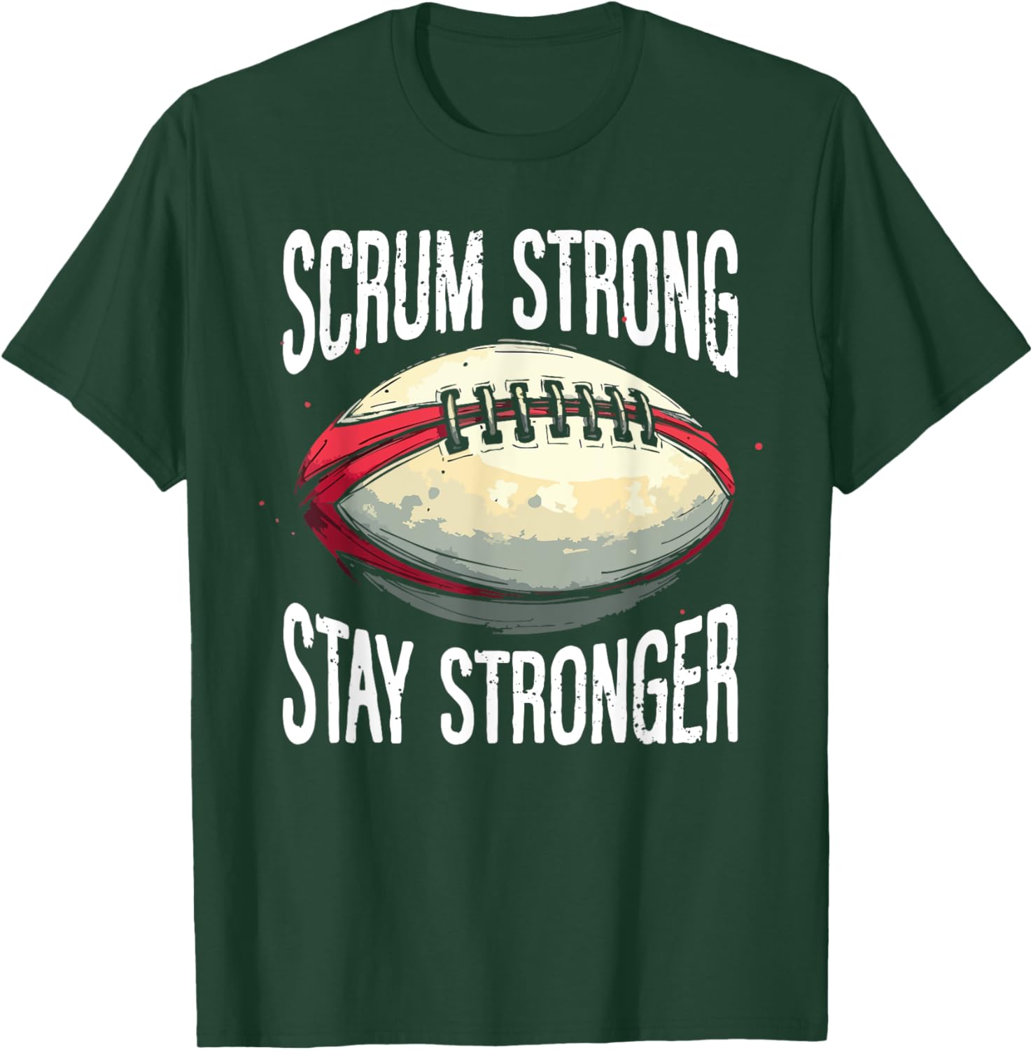 Stay Stronger Rugby T-Shirt for Players Stylish Athletic Wear - 6