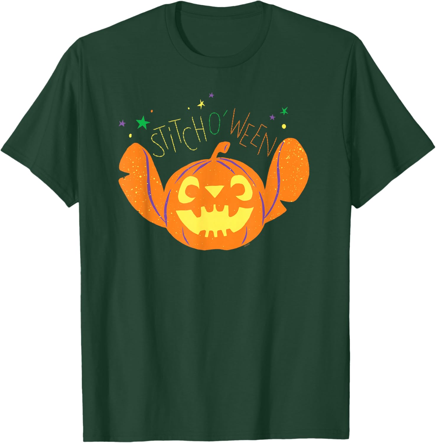Lilo & Stitch Halloween T-Shirt Jack o' Lantern Design for Fun O'ween Celebrations - 14