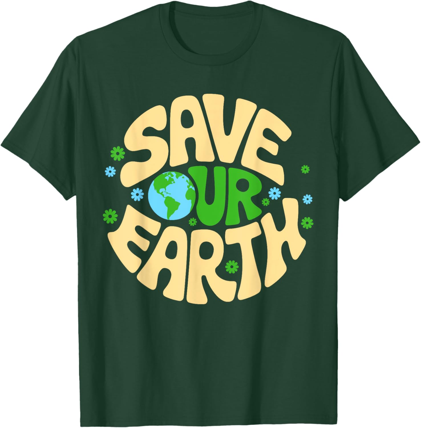 Save Our Earth T-Shirt for Planet Kindness - Eco-Friendly Gift Idea - 5