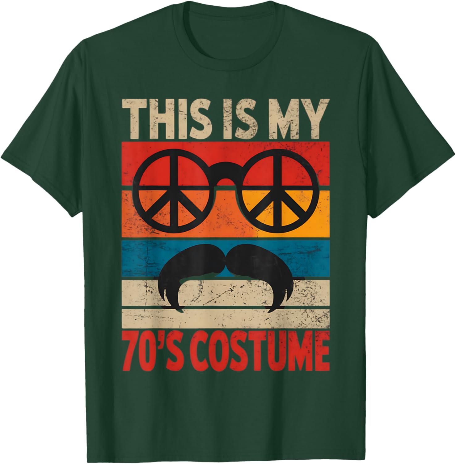 Retro 70s Disco T-Shirt for Men - This Is My 70s Costume Style - 8