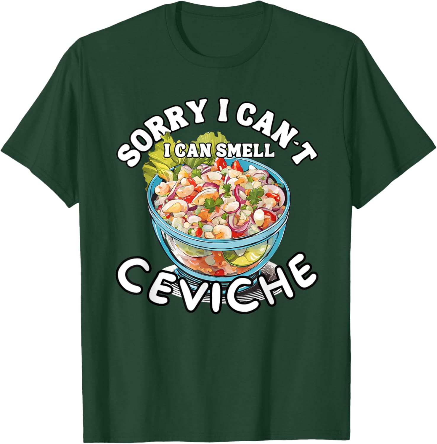 Trendy Peruvian Ceviche Lover T-Shirt for Seafood Fans and Foodies - 6