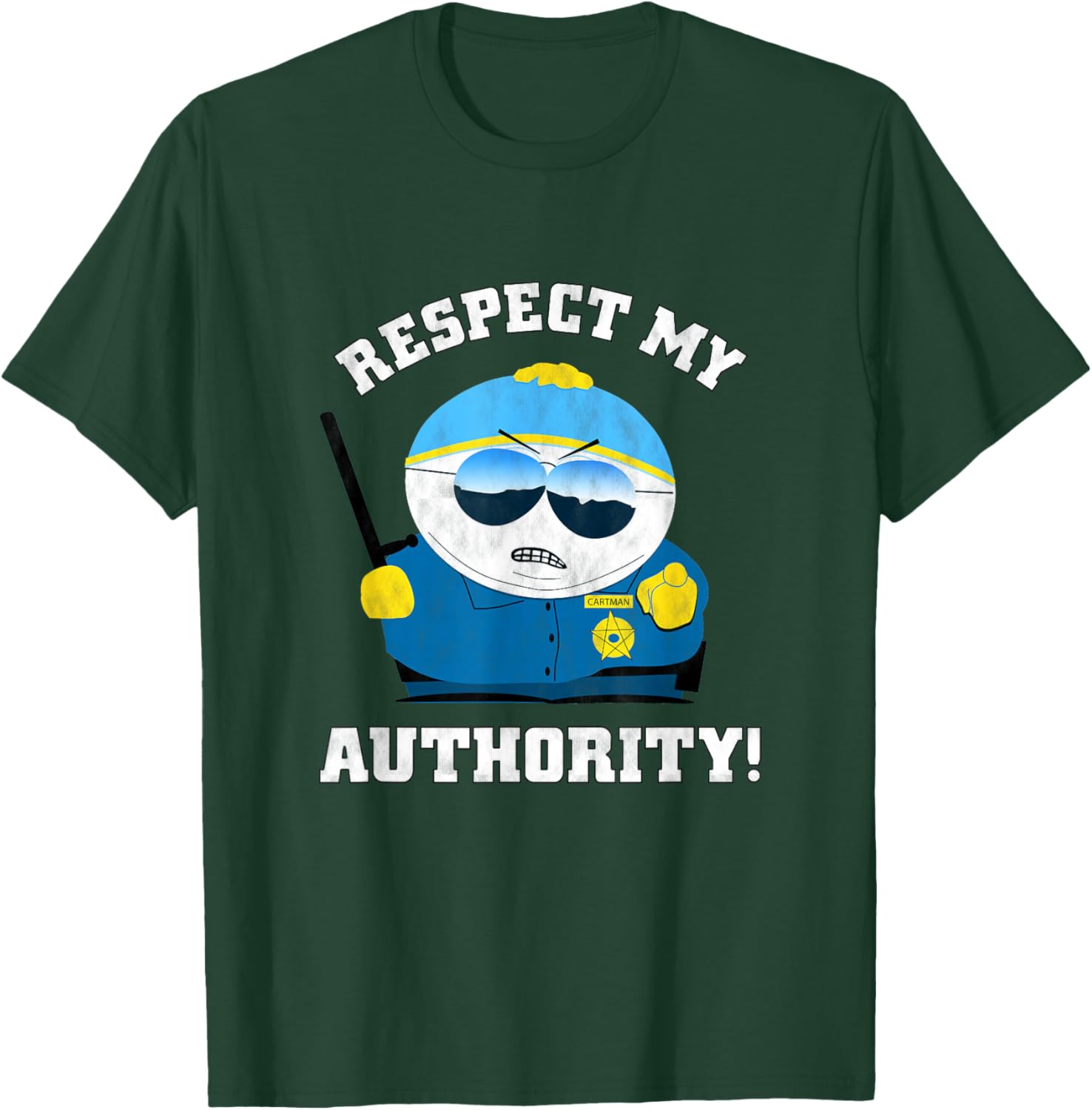 South Park Officer Cartman T-Shirt Fun Apparel for Fans and Collectors - 9