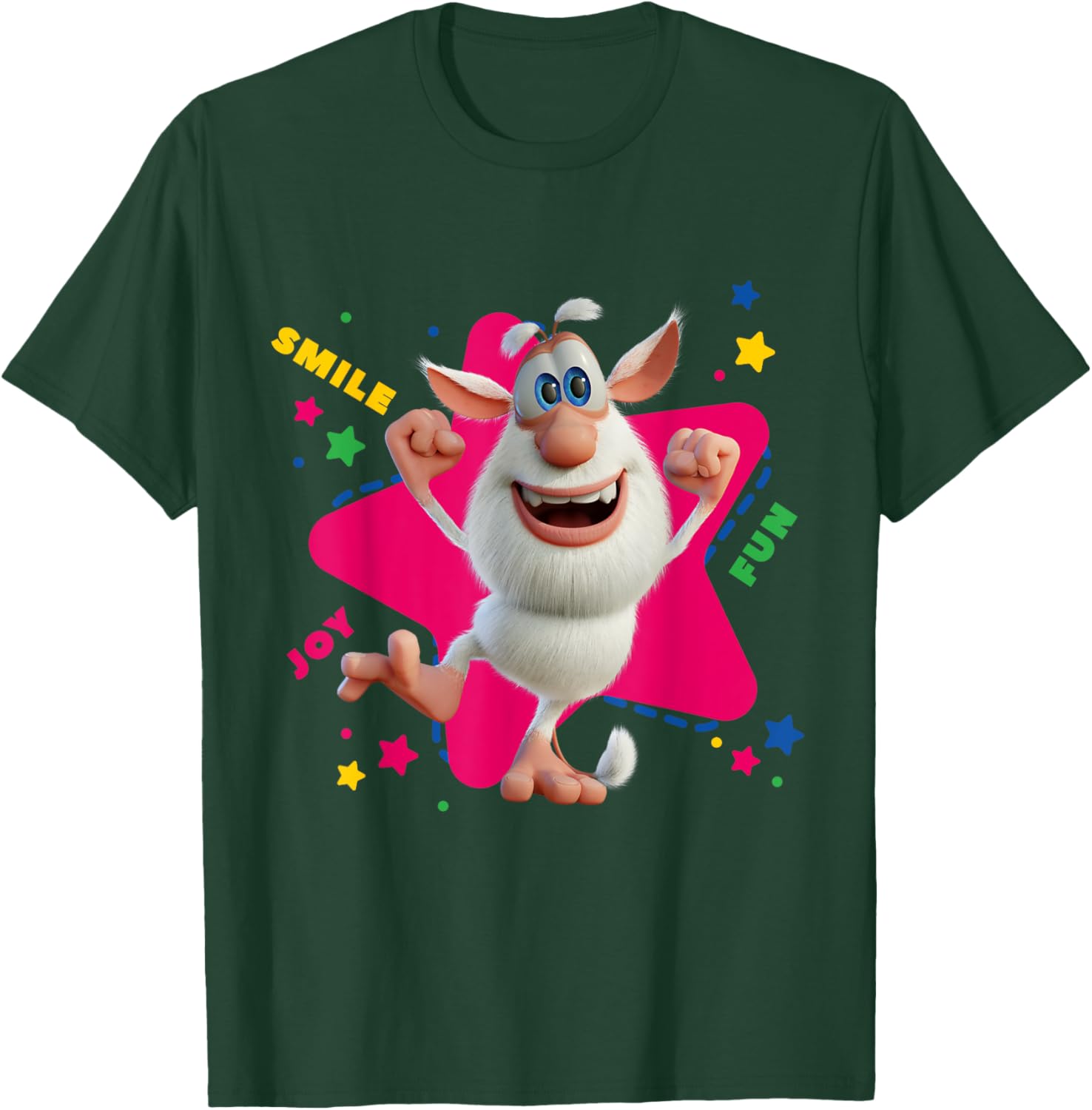 Star Joy Booba Fun T-Shirt for Kids - Comfortable and Cute Apparel - 13