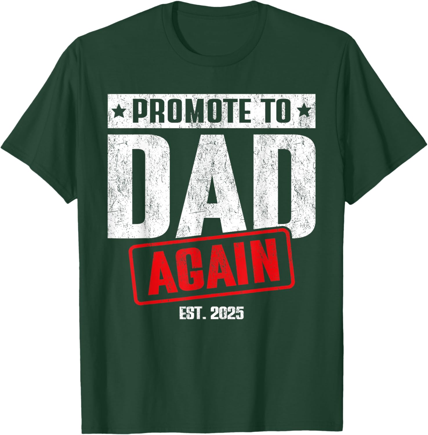 Vintage Retro Dad 2025 T-Shirt for Men - Perfect Gift for New Dads - 9