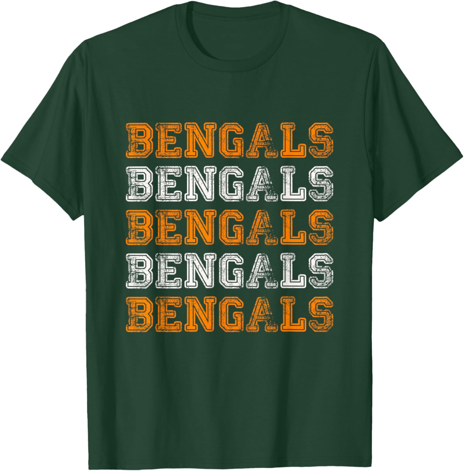 Vintage Retro Bengals T-Shirt for Trendy Sports Fans and Style Enthusiasts - 4