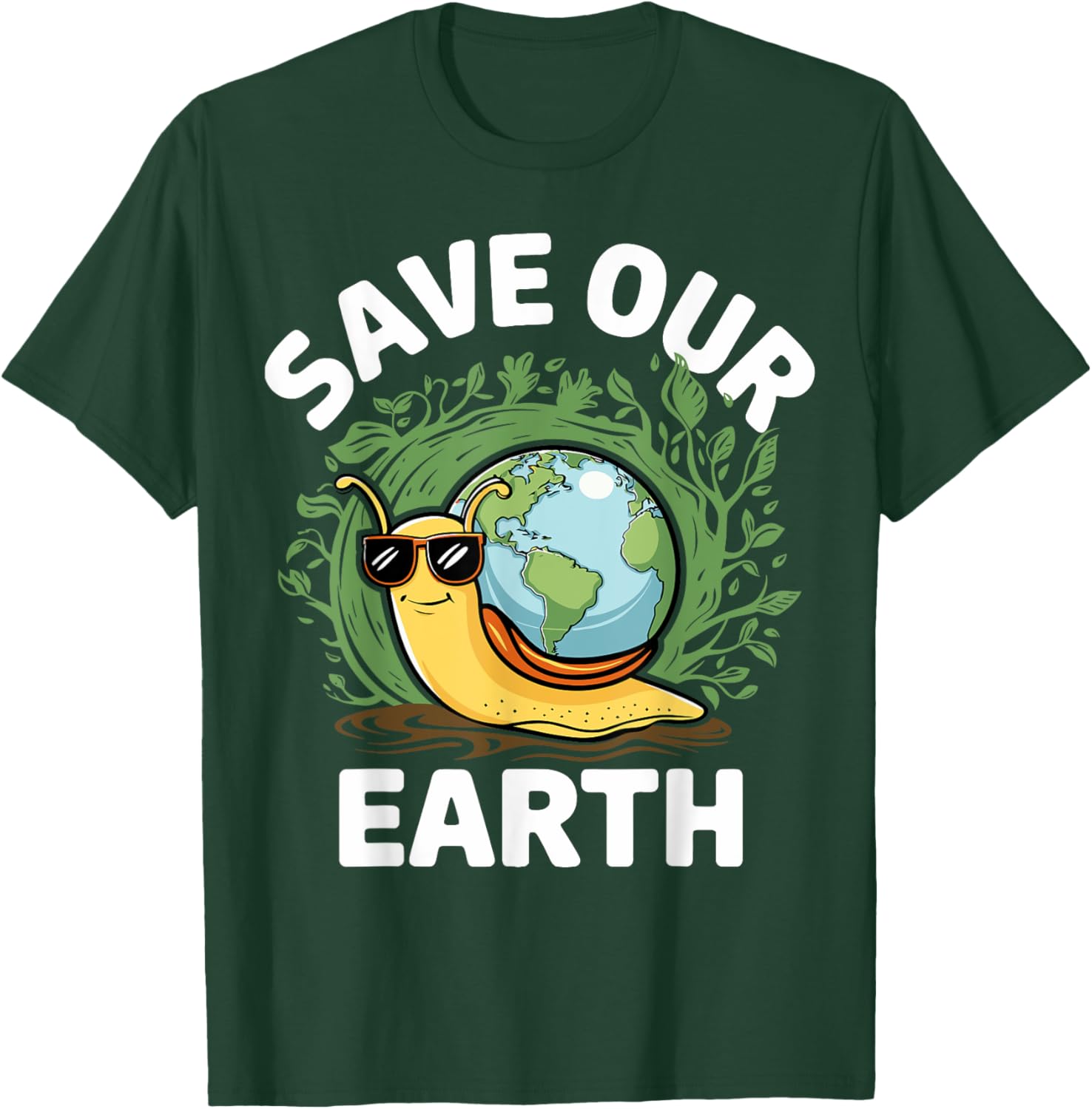 Save Our Earth T-Shirt for Planet Kindness and Environmental Gifts - 16