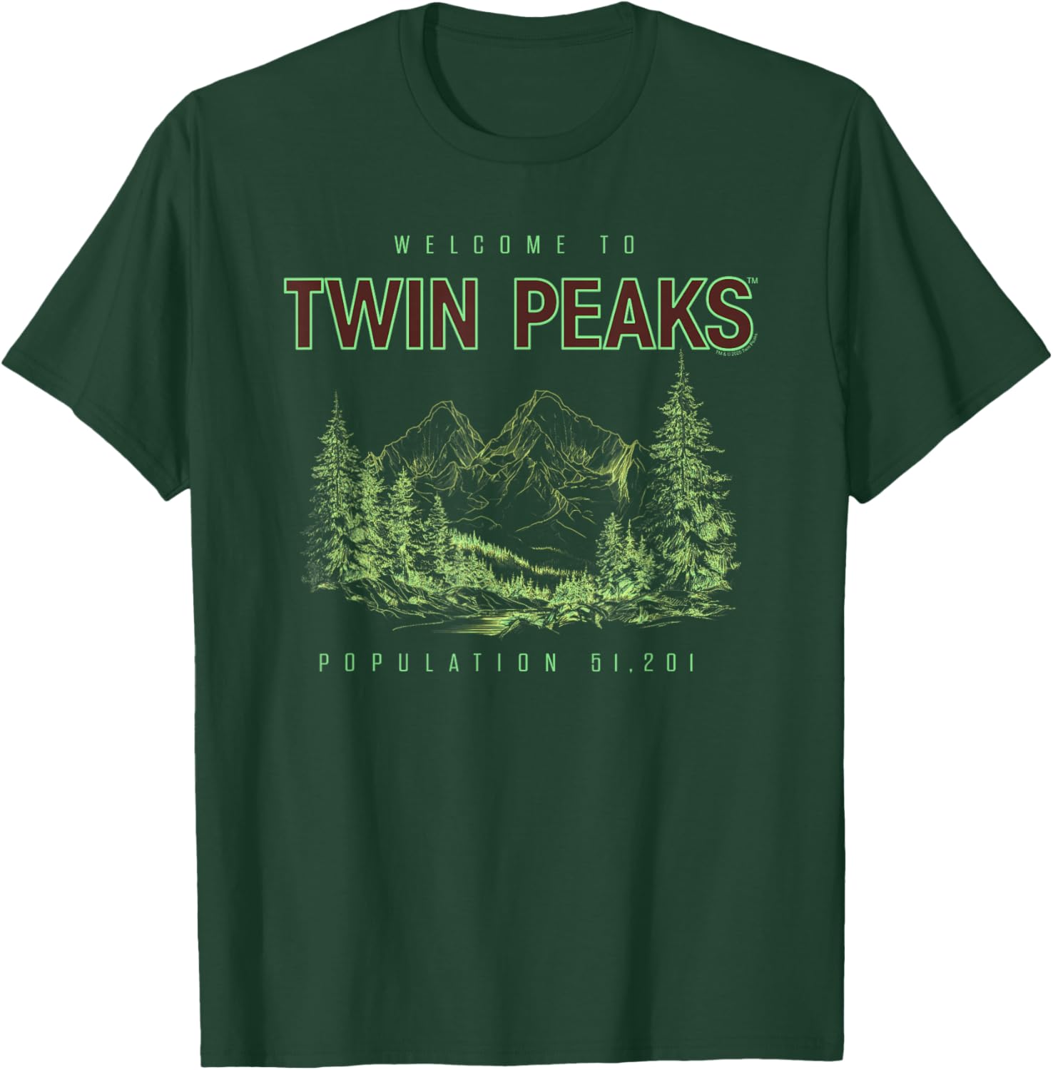 Twin Peaks Welcome T-Shirt for Fans of the Classic TV Show - 2
