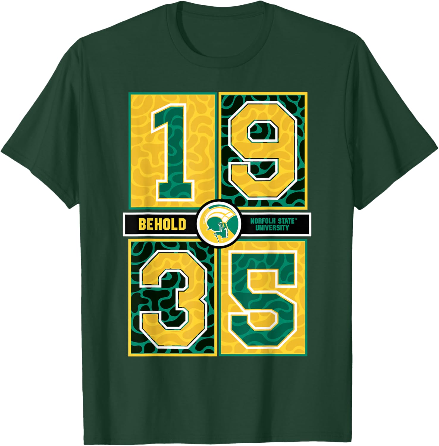 Norfolk State University Spartans HBCU Concrete Date T-Shirt for Fans - 4
