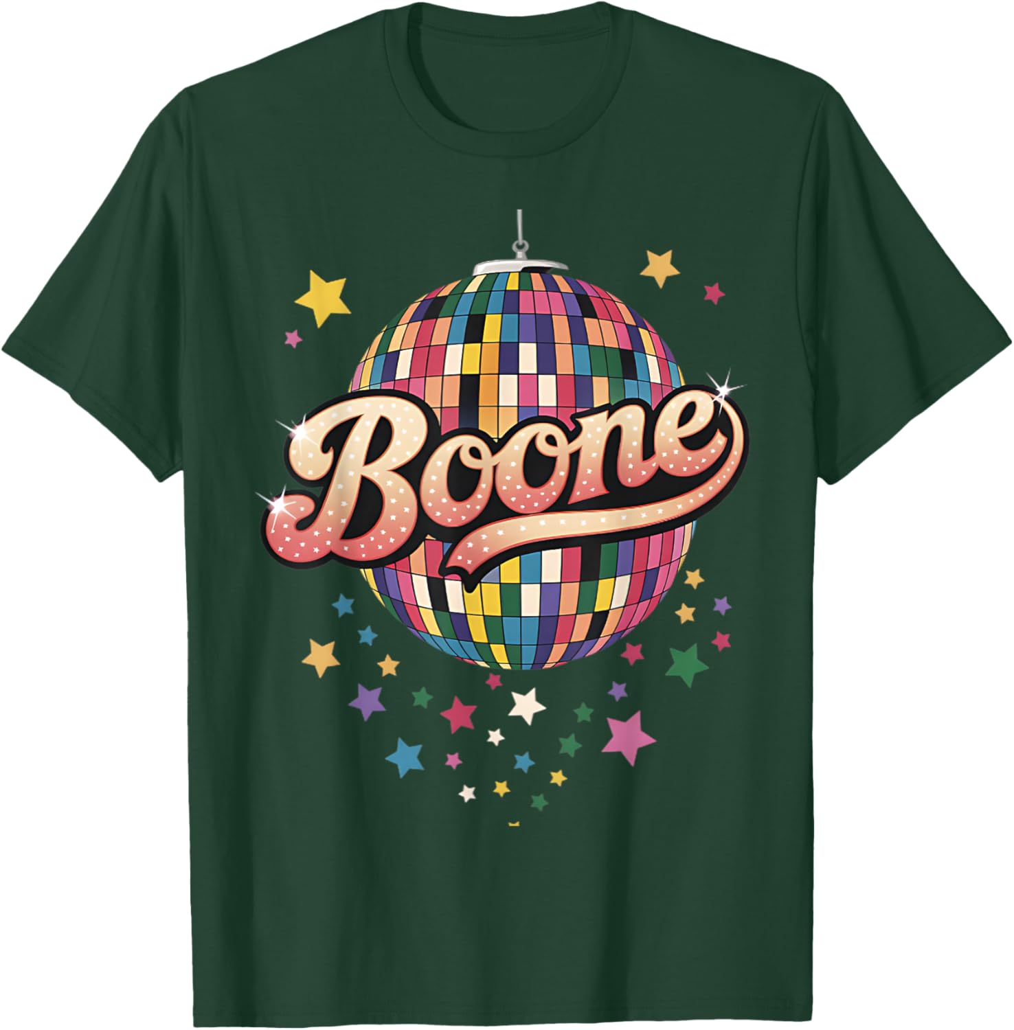 Personalized Girl Retro Boone Heart T-Shirt for Stylish Kids Outfit - 8