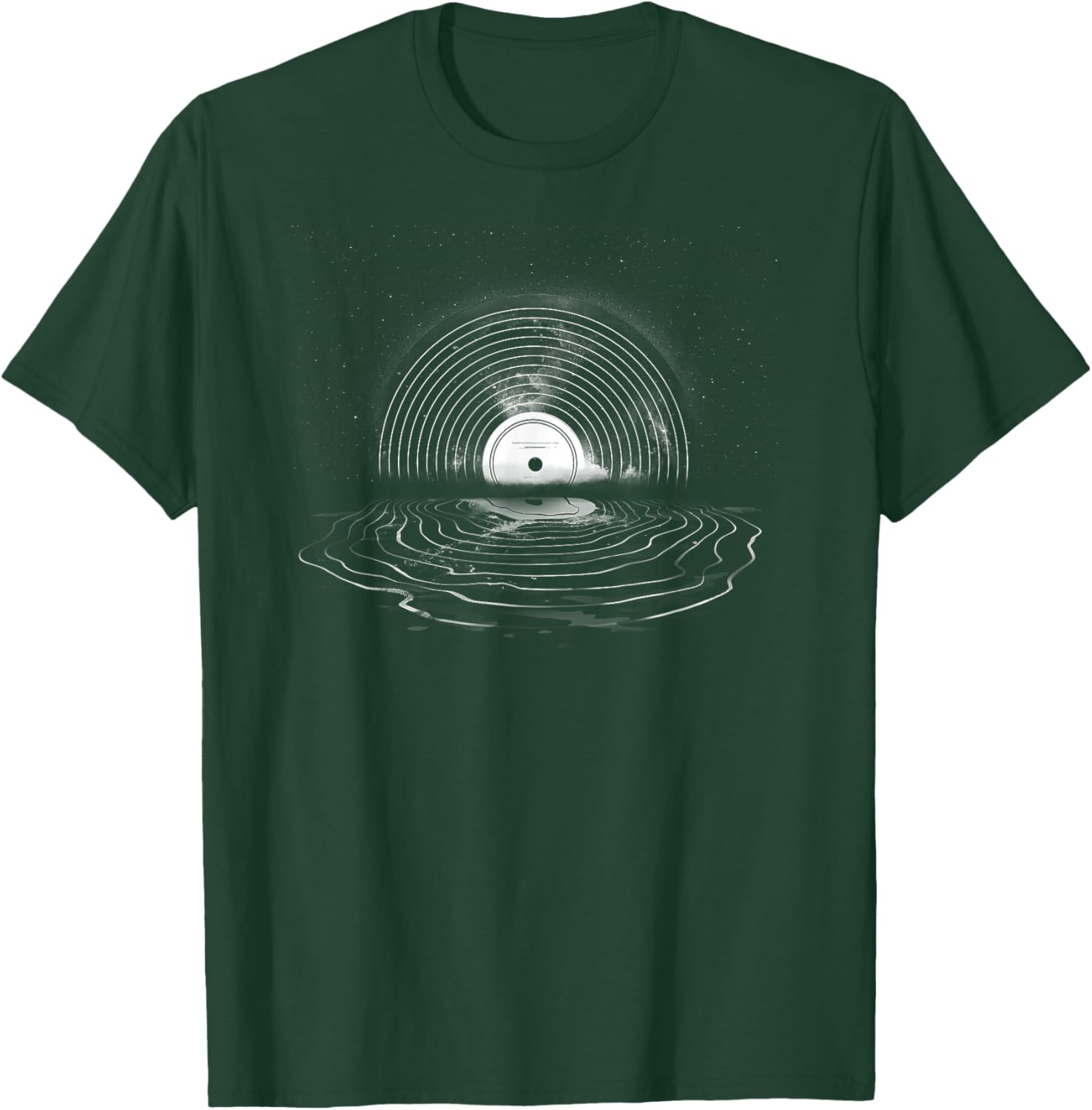 Vinyl Moon T-Shirt for Music Lovers - Perfect for Record Collectors - 10
