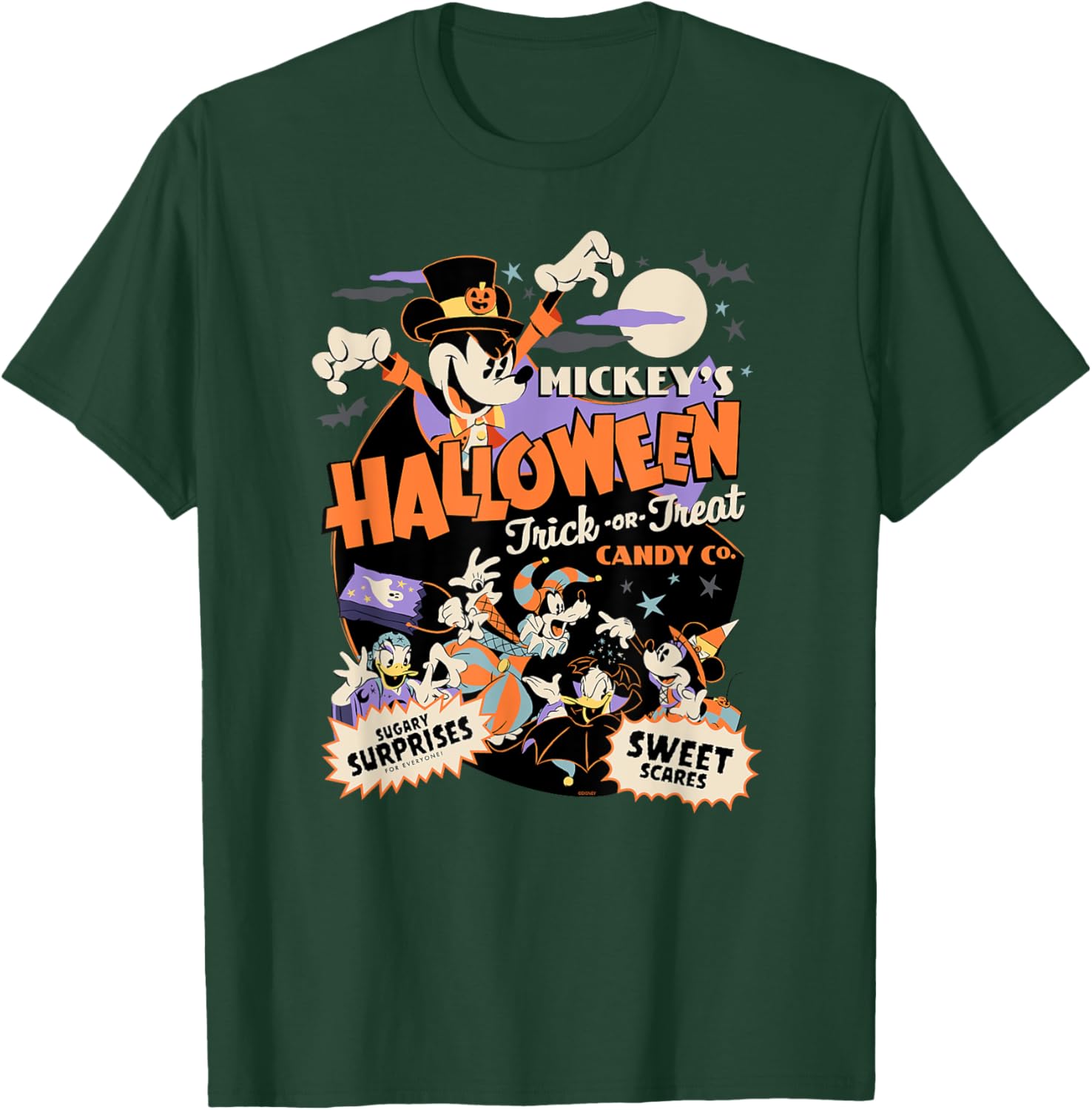 Disney Mickey Halloween Trick or Treat Candy Co T-Shirt for Kids - 3