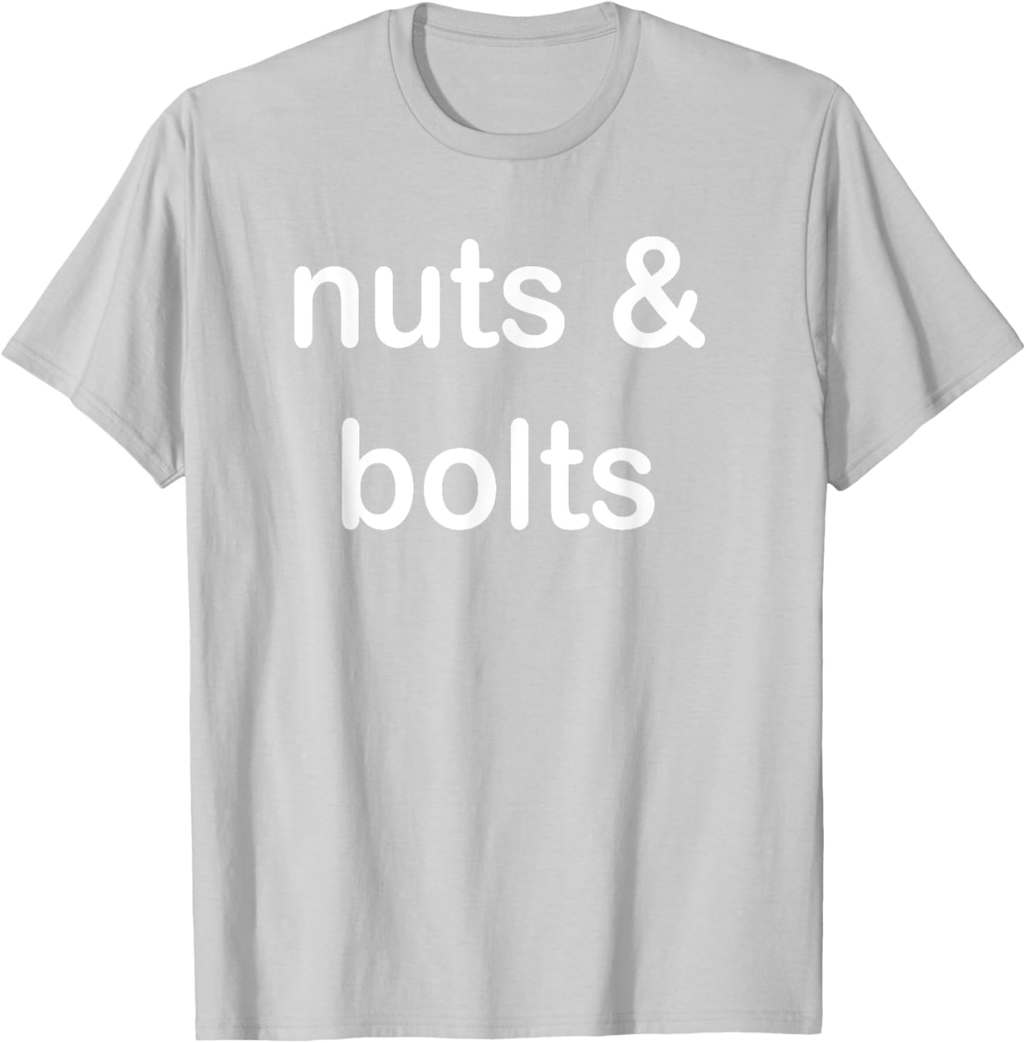 Nuts and Bolts T-Shirt for DIY Lovers - Unique and Fun Apparel Design - 22