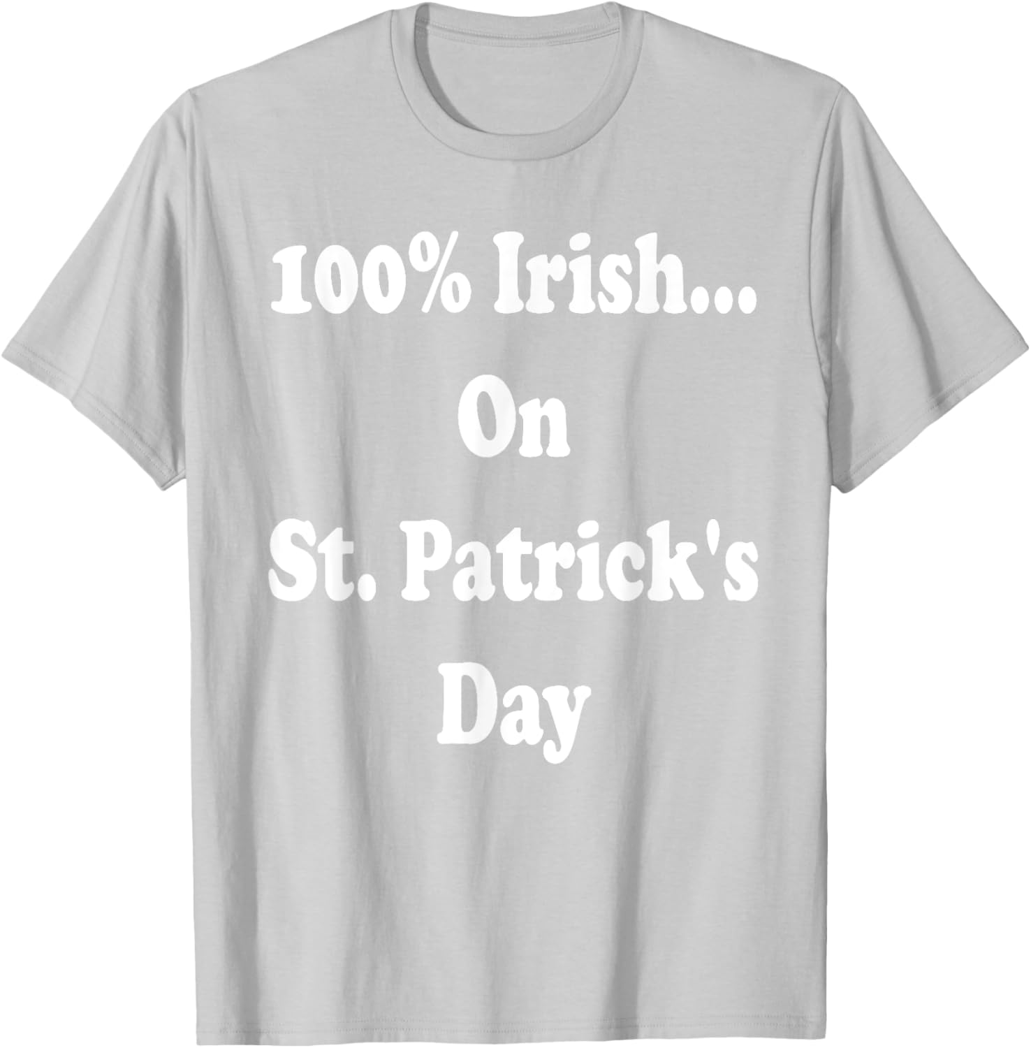 100 Percent Irish St. Patrick's Day T-Shirt for Festive Celebrations - 26