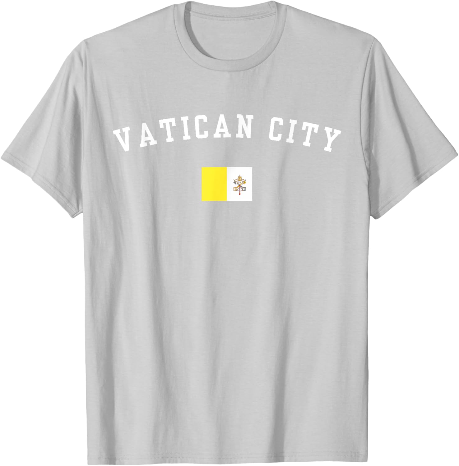 Vatican City Flag Souvenir T-Shirt Perfect for Travel and Adventure - 4