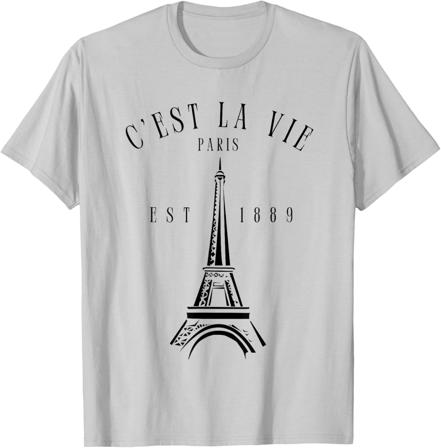 Vintage Eiffel Tower T-Shirt for Paris Lovers – C'est La Vie Style - 9