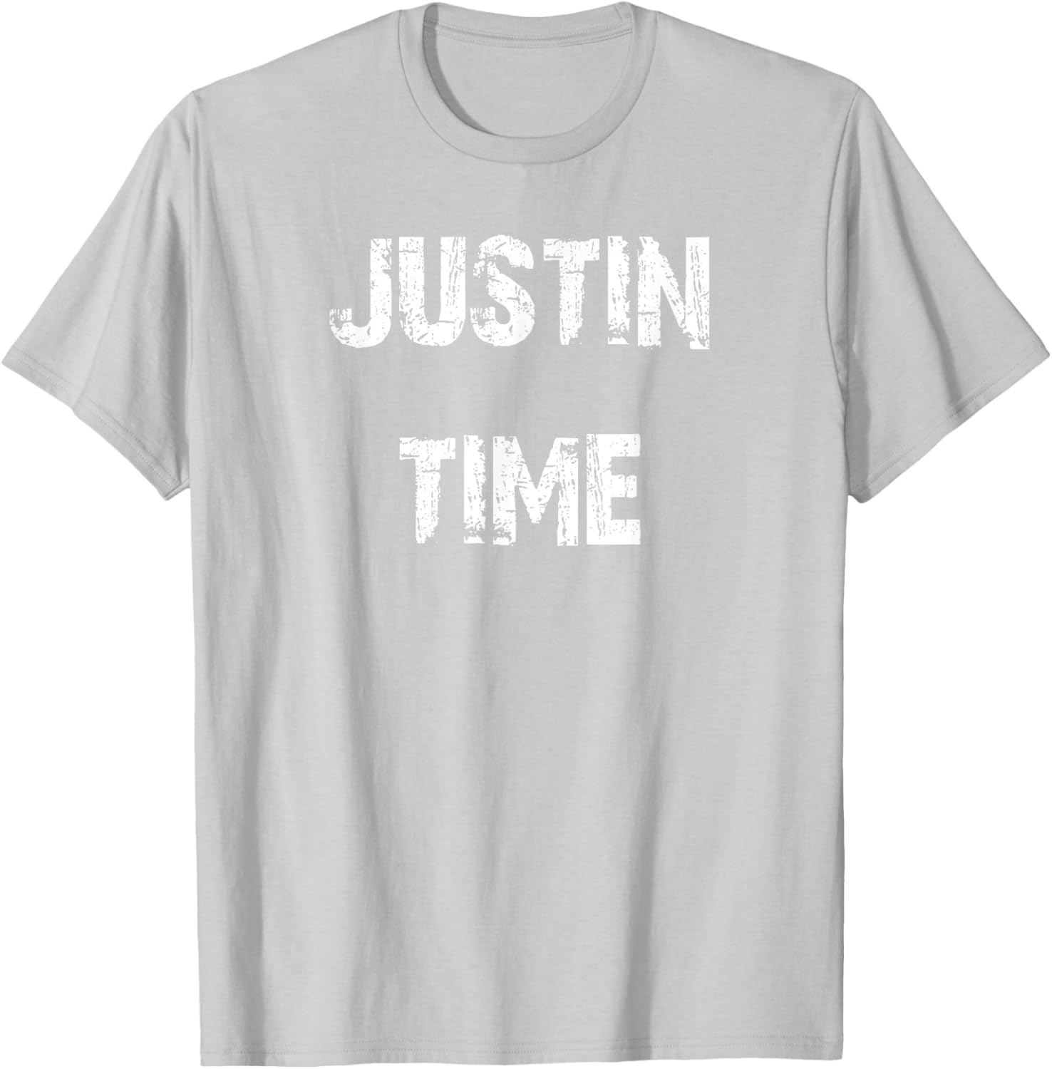 Stylish Justin Time T-Shirt for Men - Trendy Casual Wear for Every Occasion - 8