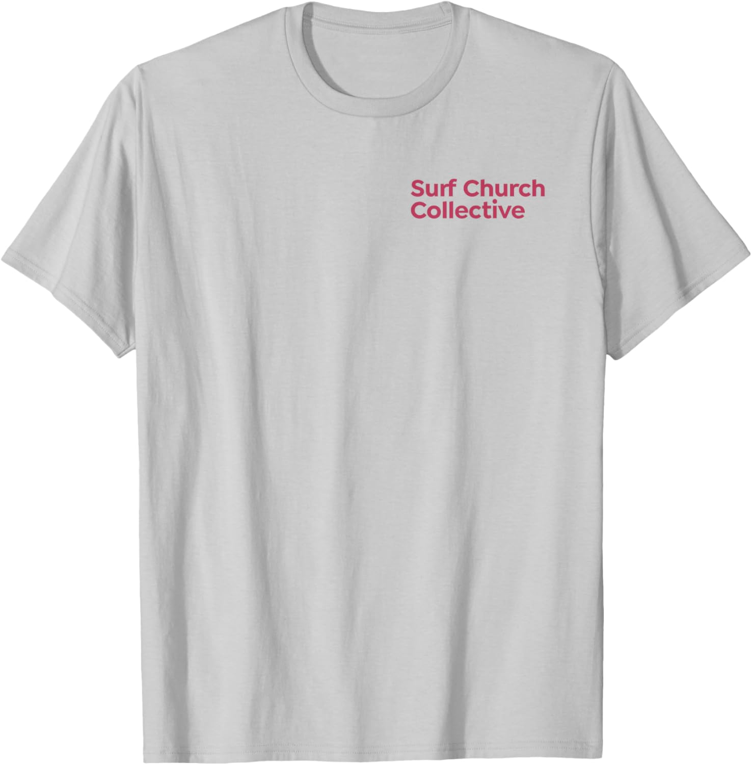 Surf Church Collective Front and Back Logo T-Shirt for Trendy Style - 1