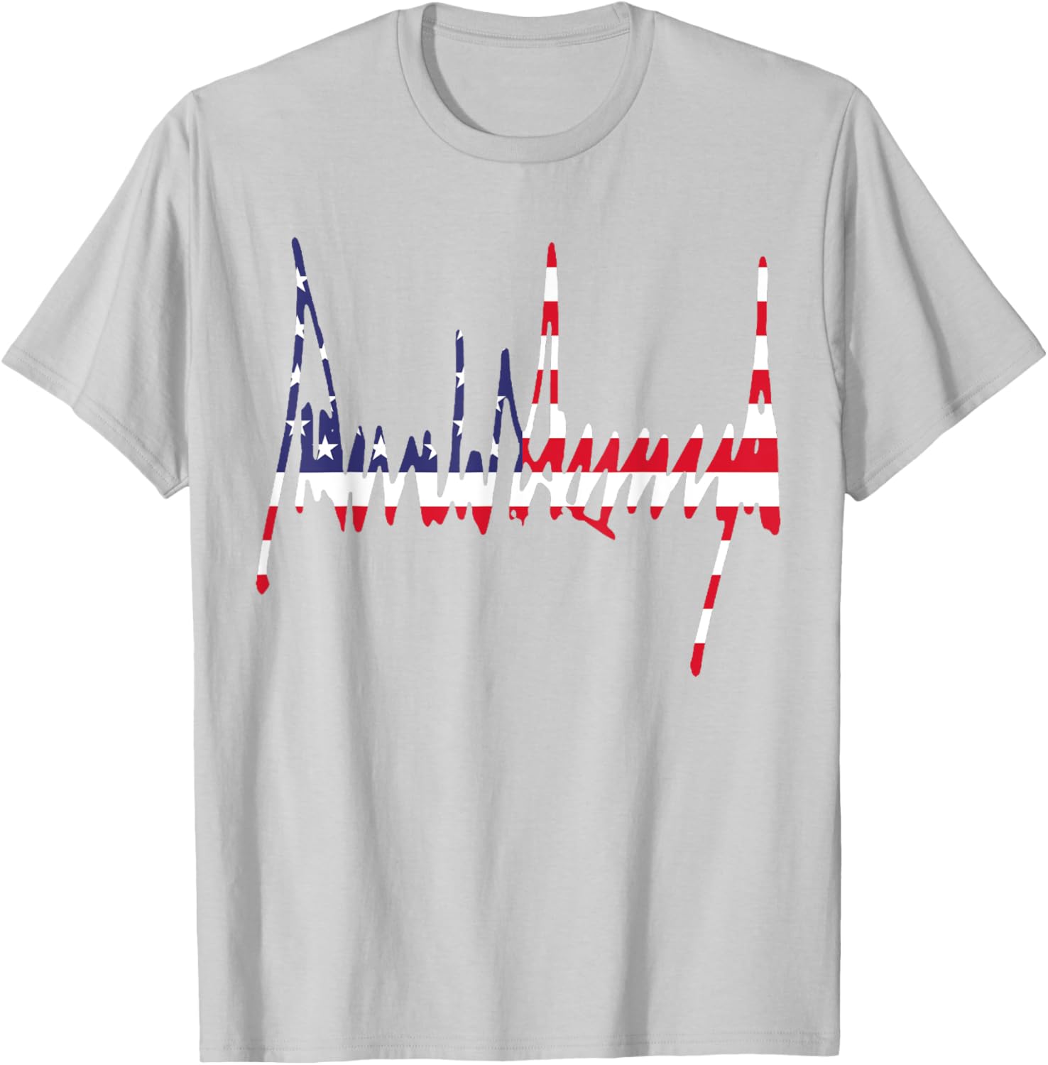 Signature US Flag Number 47 Jersey 45th Anniversary 4th of July Tee - 4