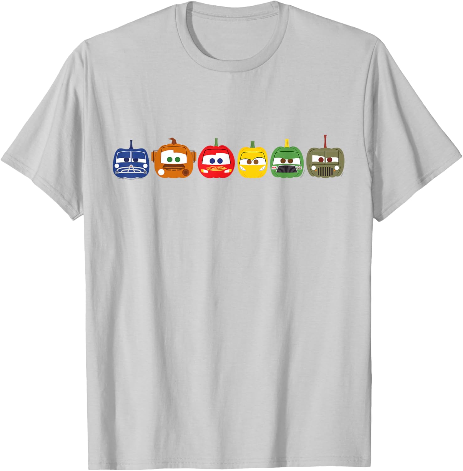 Disney Pixar Cars Halloween Pumpkin T-Shirt for Kids and Adults - 9