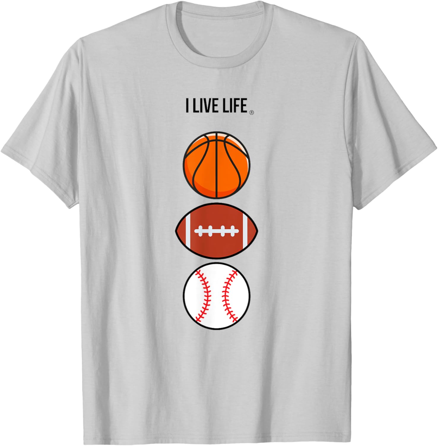 Ultimate Sports Fan T-Shirt for Basketball Football Baseball Lovers - 18