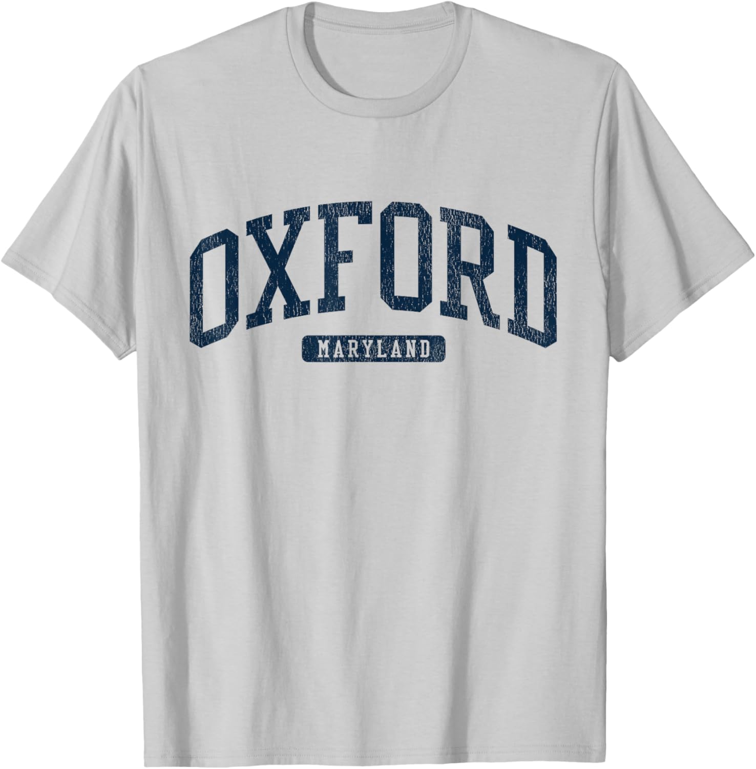 Oxford Maryland College Style Blue T-Shirt for Students and Alumni - 14