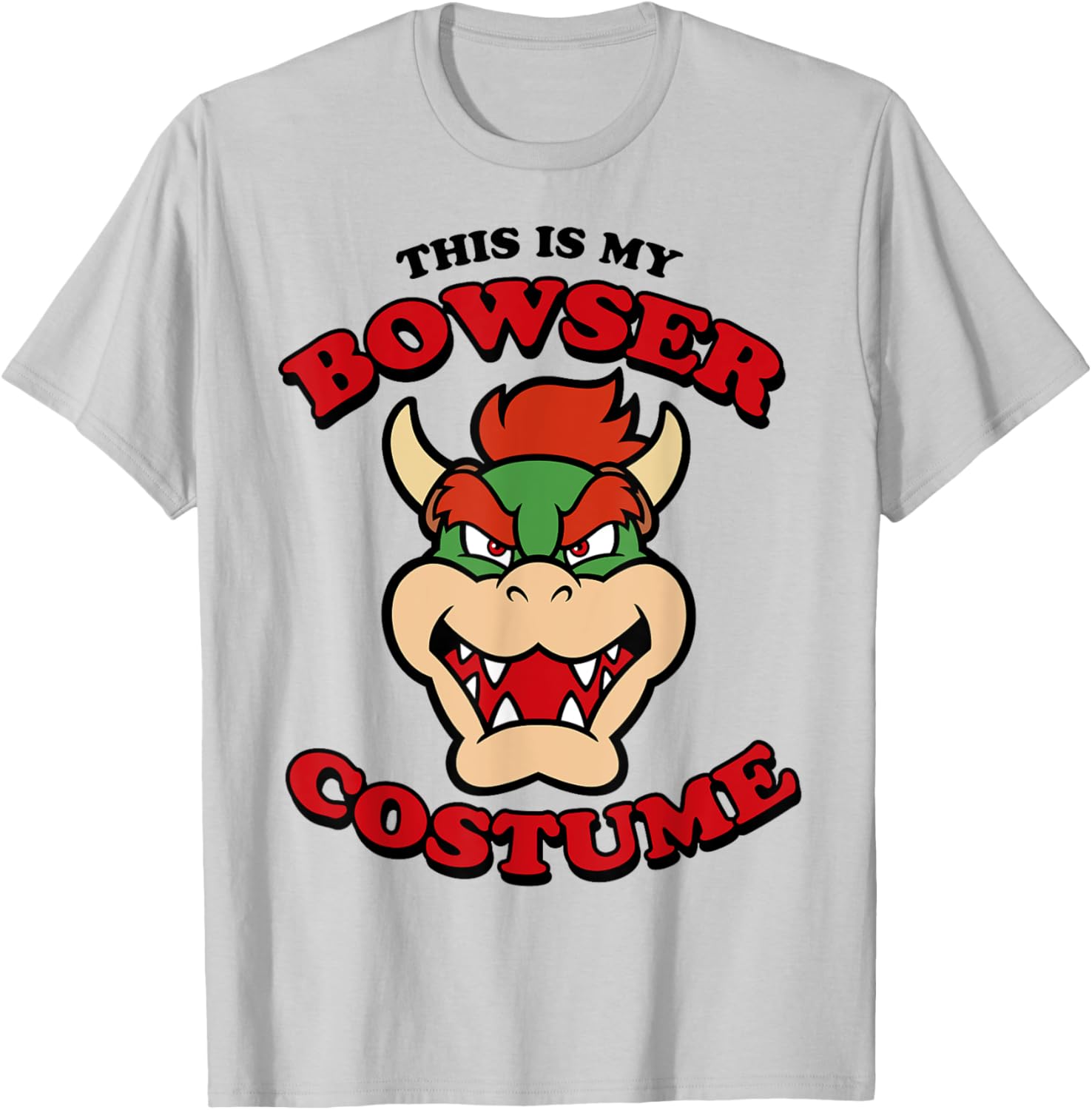 Super Mario Bowser Costume Graphic T-Shirt for Ultimate Fans - 8