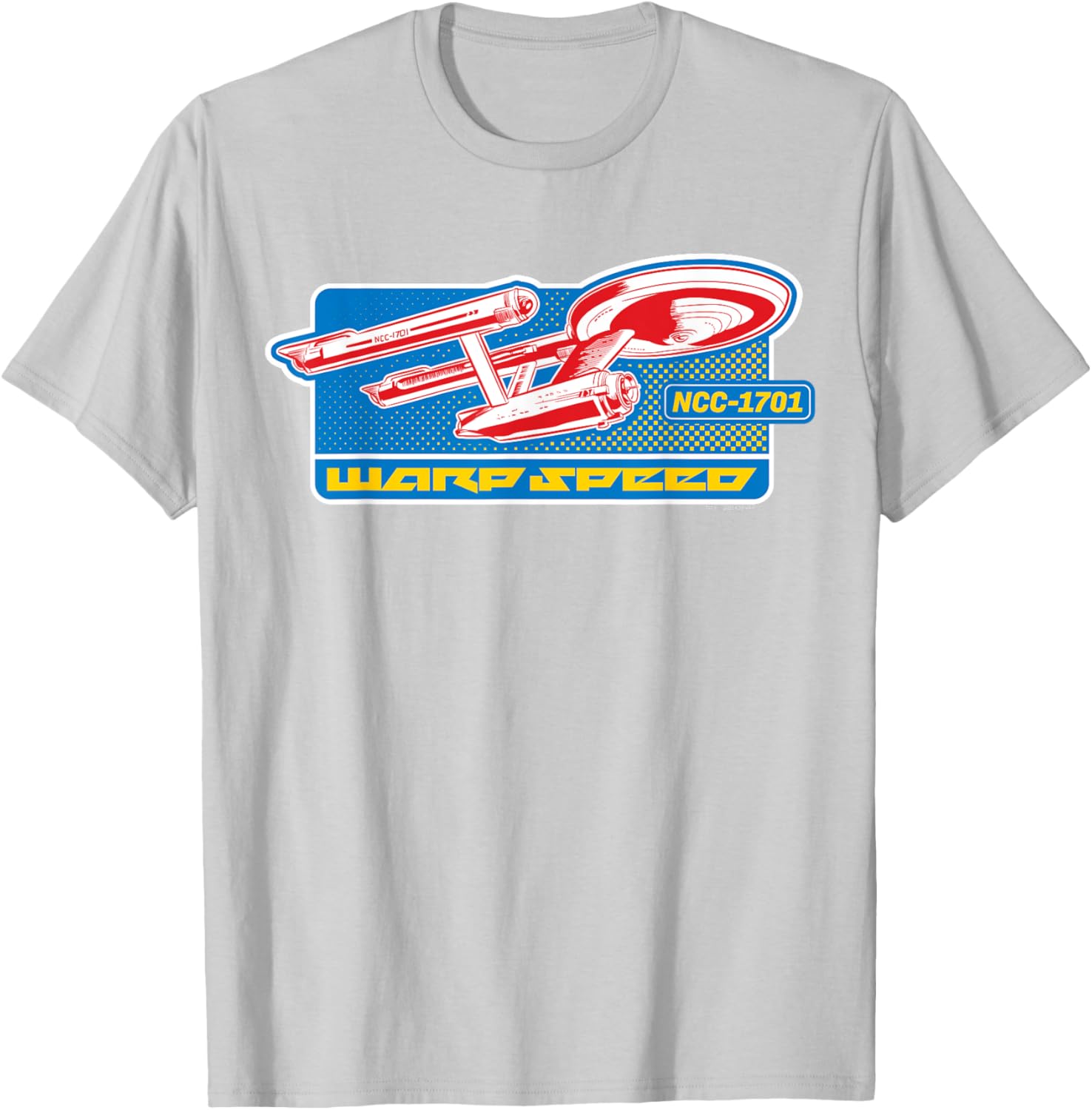 Official Star Trek Warp Speed T-Shirt for Fans of Sci-Fi Apparel - 2